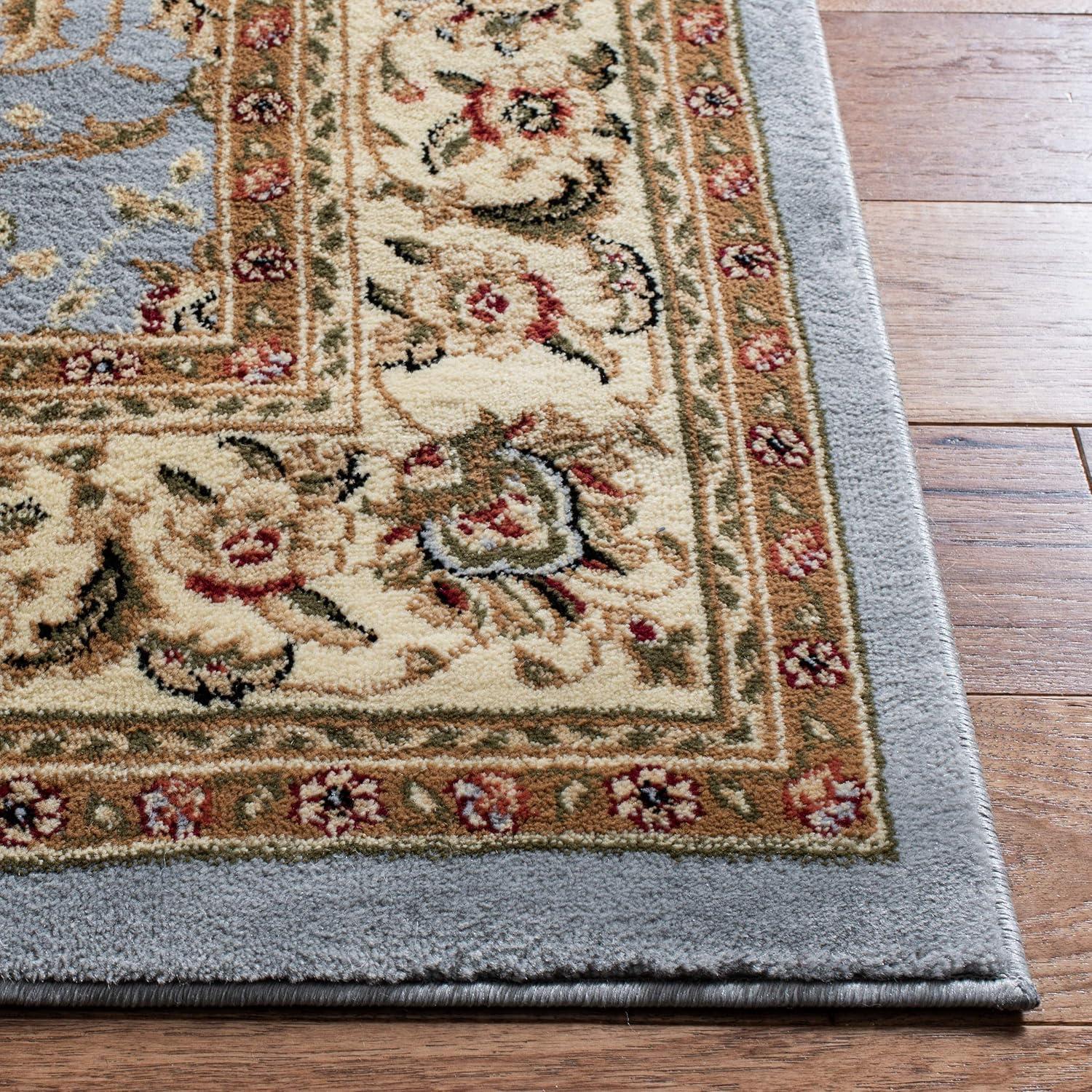 Lyndhurst LNH312 Power Loomed Area Rug - Light Blue/Ivory - 10'x14' - Safavieh