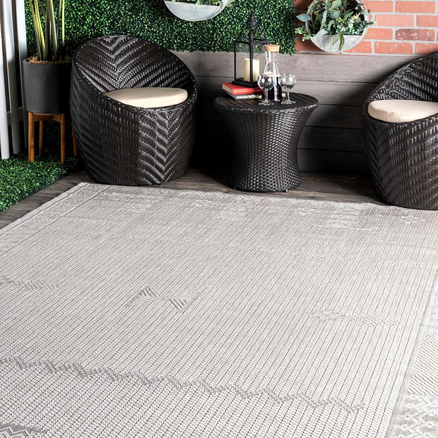 Nuloom Lowen Global Indoor/Outdoor Area Rug, 5' x 8'