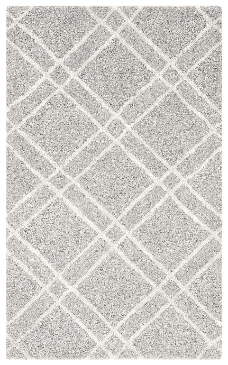 Himalaya HIM901 Handmade Accent Rug - 2'x3' - Grey/Silver - Safavieh