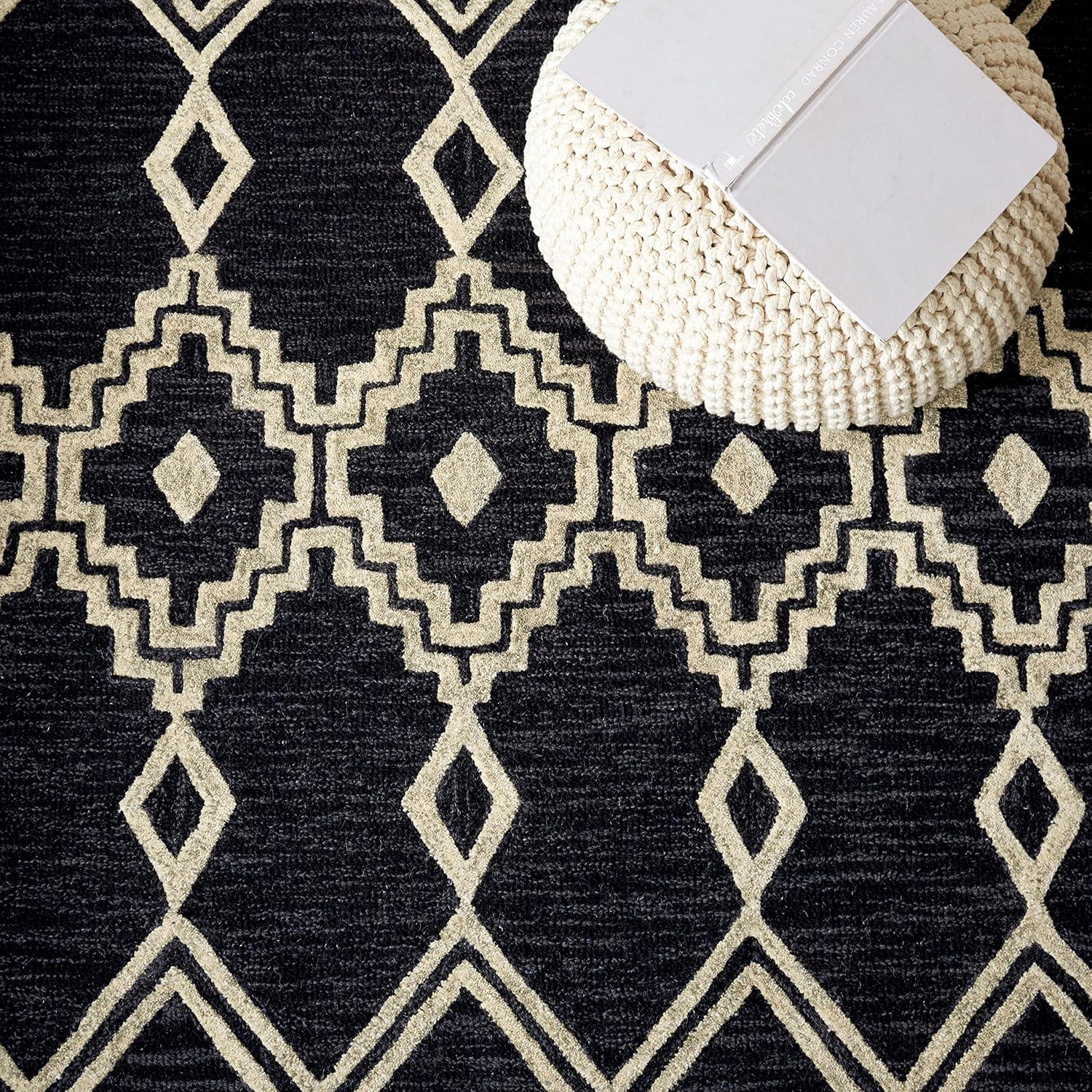 Union Rustic Abbegail Hand Tufted Wool Southwestern Rug