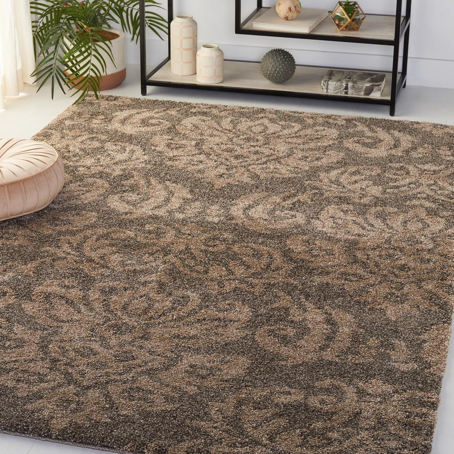 Florida Shag SG460 Power Loomed Rugs - Safavieh