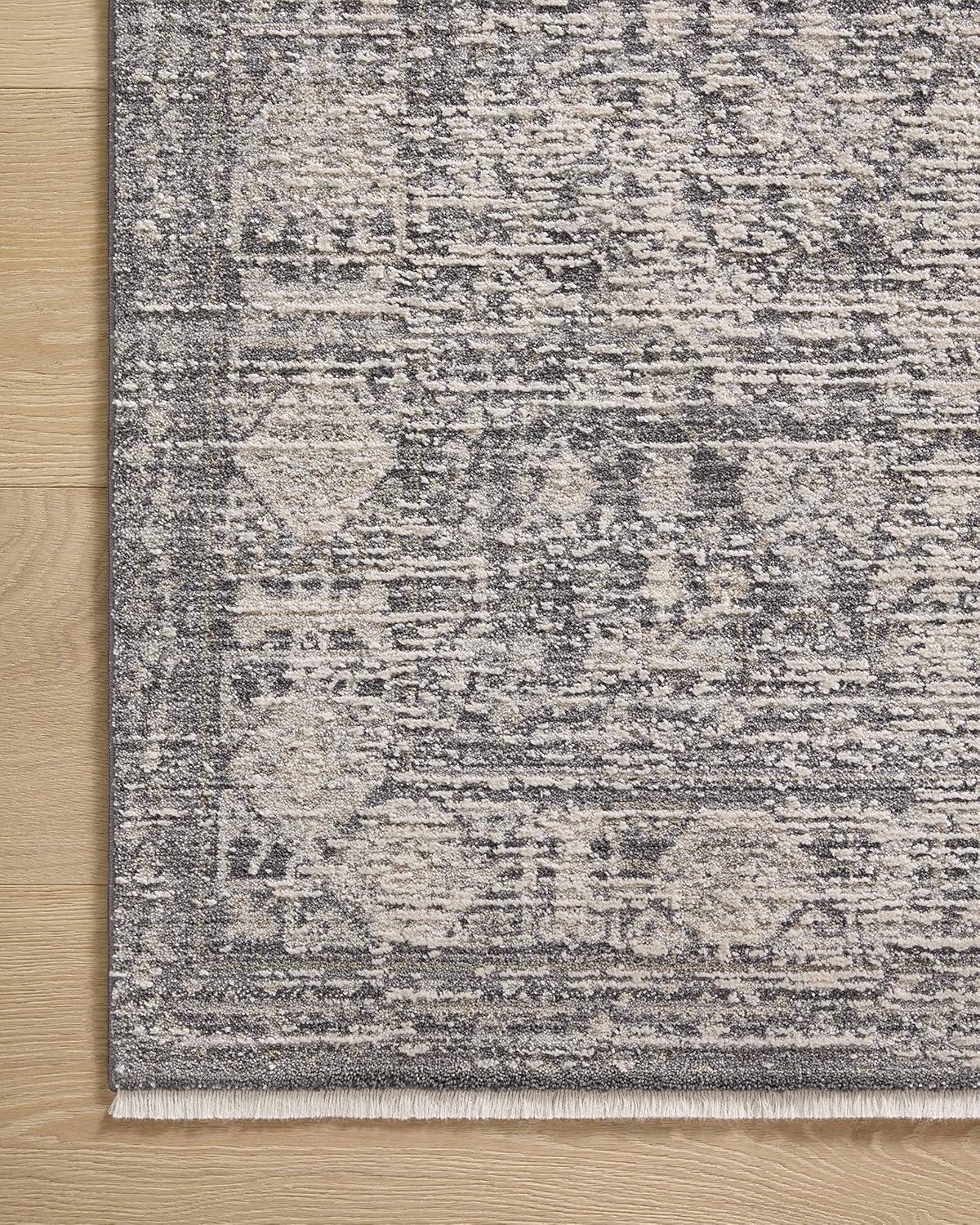 Amber Lewis x Loloi Alie Charcoal / Dove Area Rug