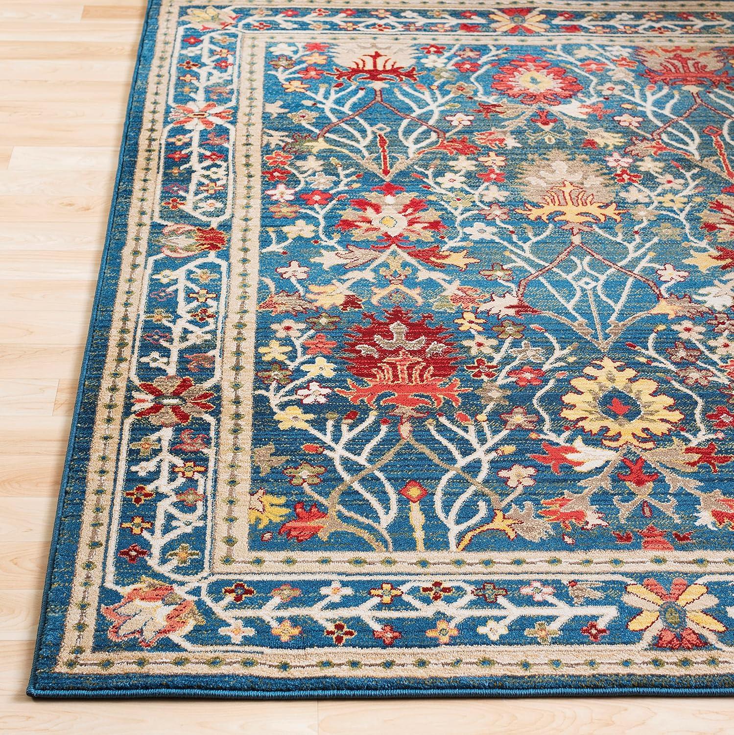 Mark & Day Aaden 2'x2'11" Rectangle Woven Indoor Area Rugs Navy