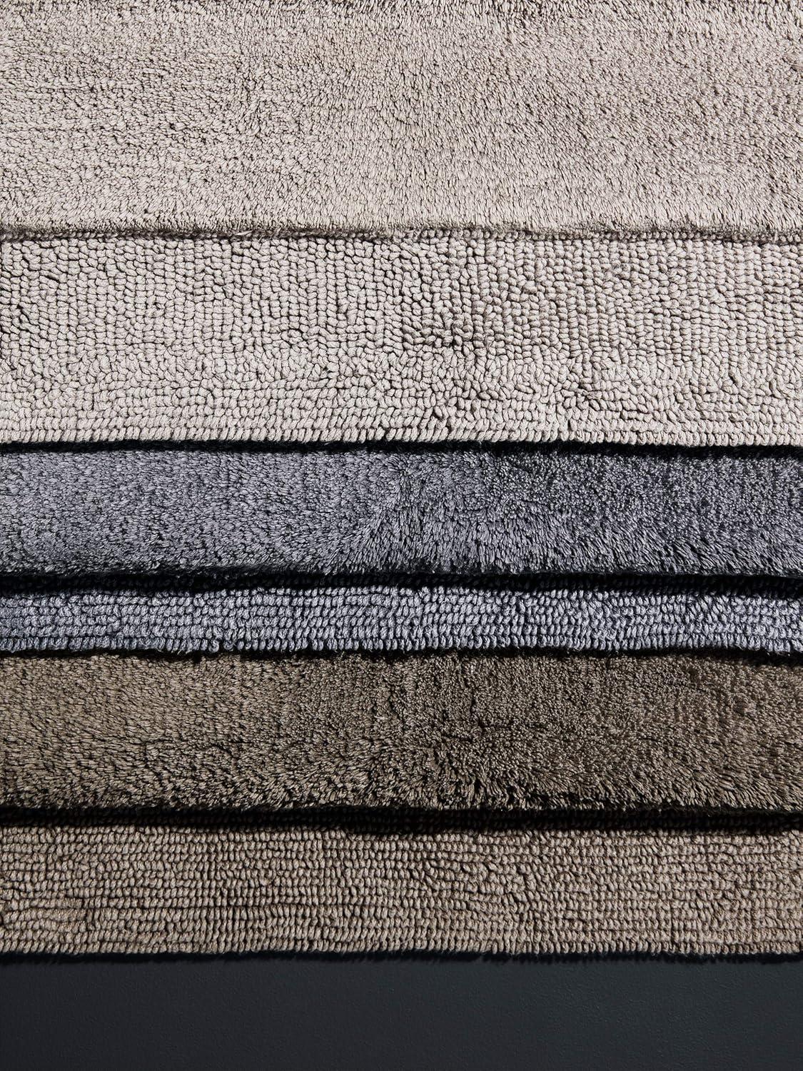 TWIN 100% Cotton Reversible Bath Rug - Square