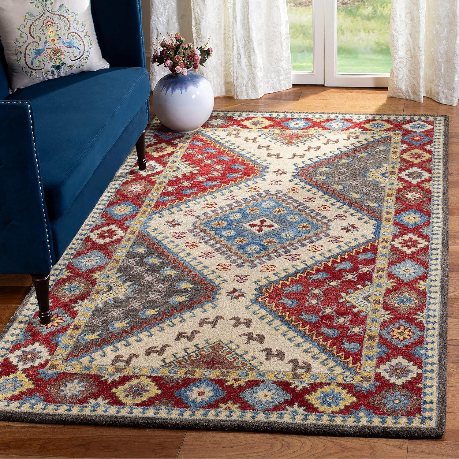 Antiquity AT507 Hand Tufted Area Rug  - Safavieh