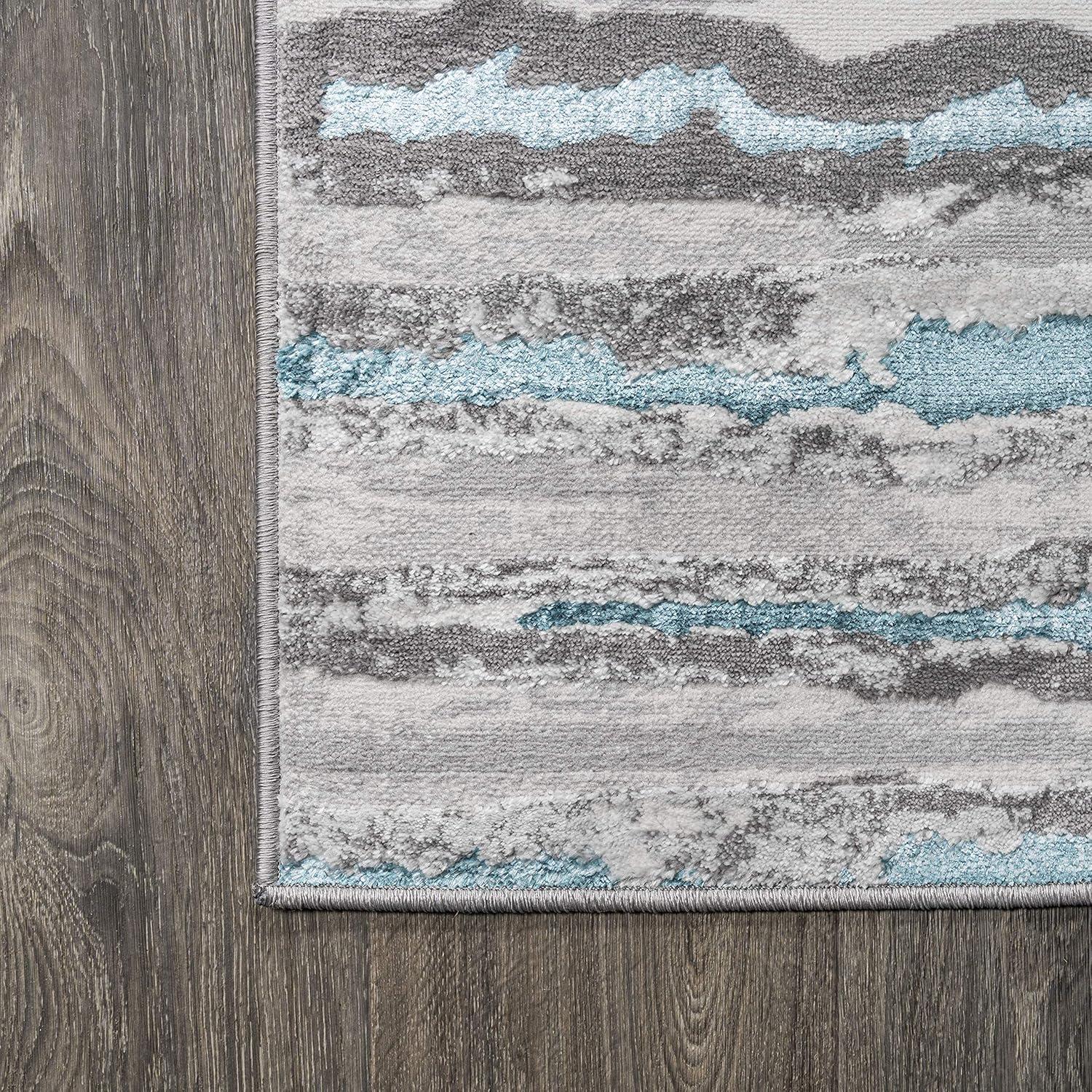 Batten Modern Stripe Area Rug  - JONATHAN Y