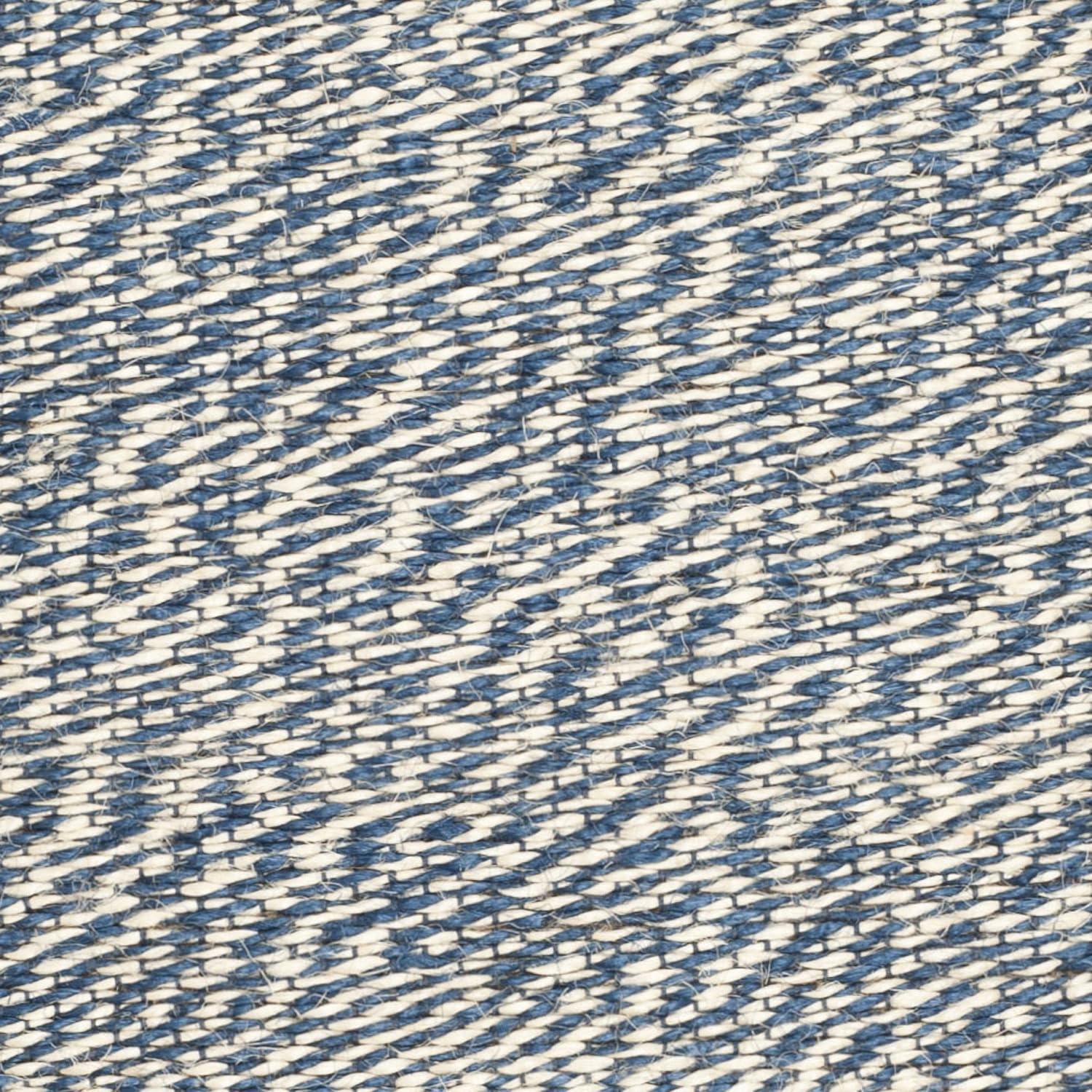 Natural Fiber NF448 Hand Woven Indoor Area Rug - Blue/Ivory - 6'x9' - Safavieh.