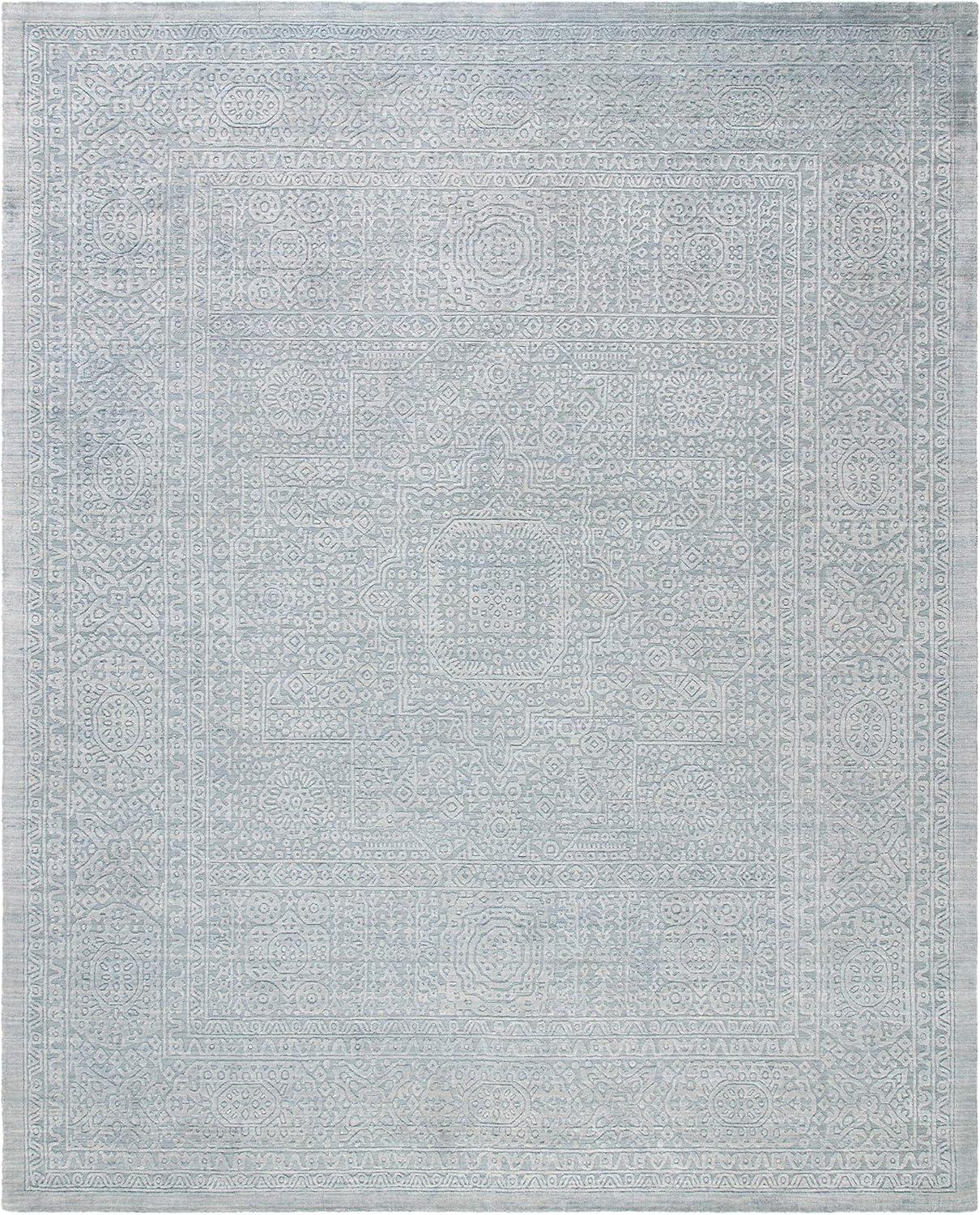 Mirage MIR502 Hand Loomed Indoor Area Rug - Sea/Blue - 9'x12' - Safavieh
