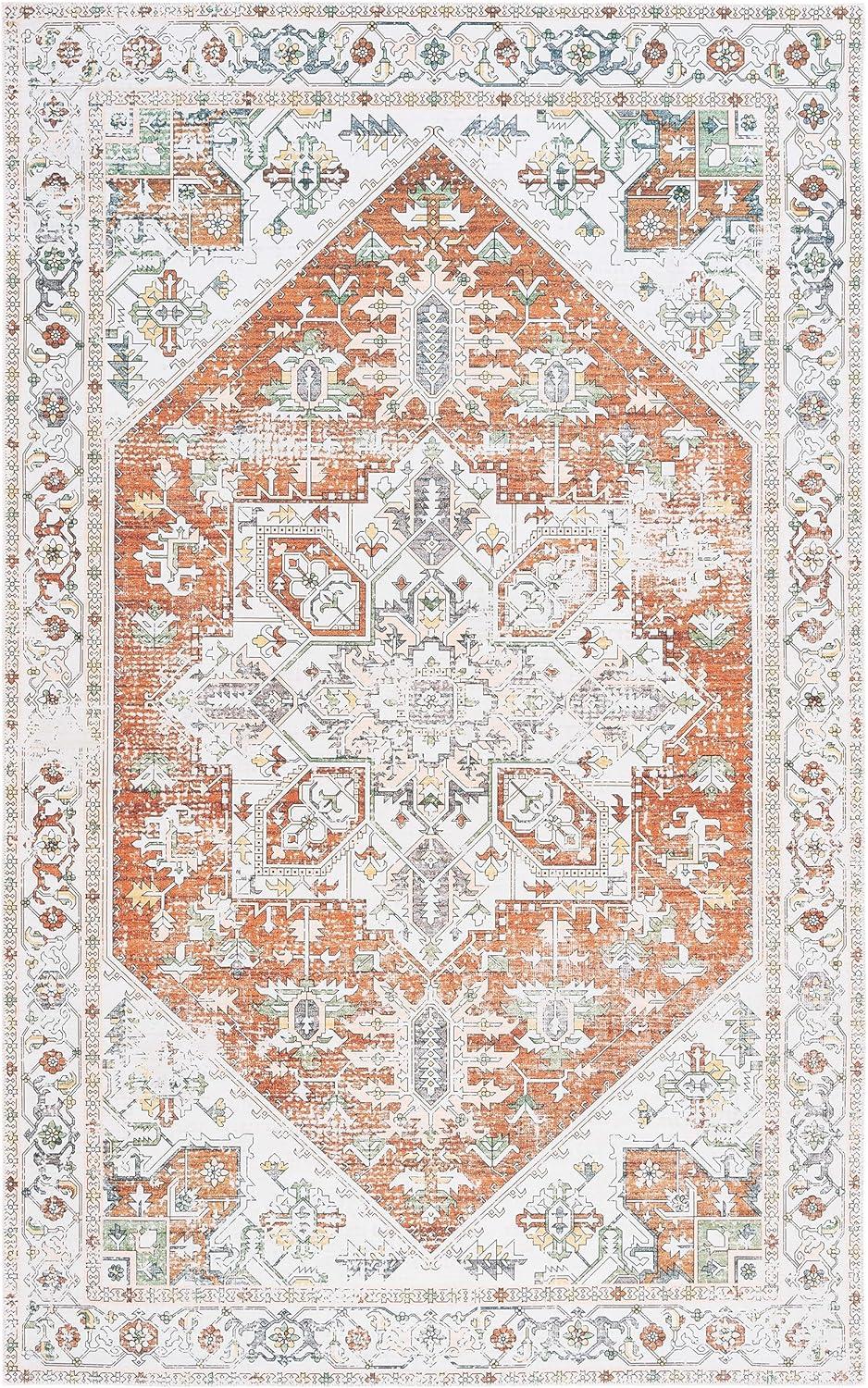 Arizona ARZ120 Power Loomed Machine Washable Area Rug  - Safavieh