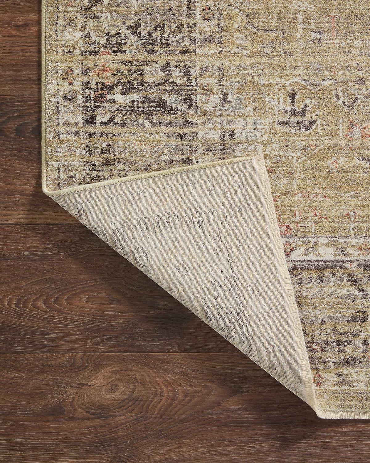 Magnolia Home by Joanna Gaines x Loloi Magnolia Home By Joanna Gaines X Loloi Millie Gold / Charcoal Area Rug