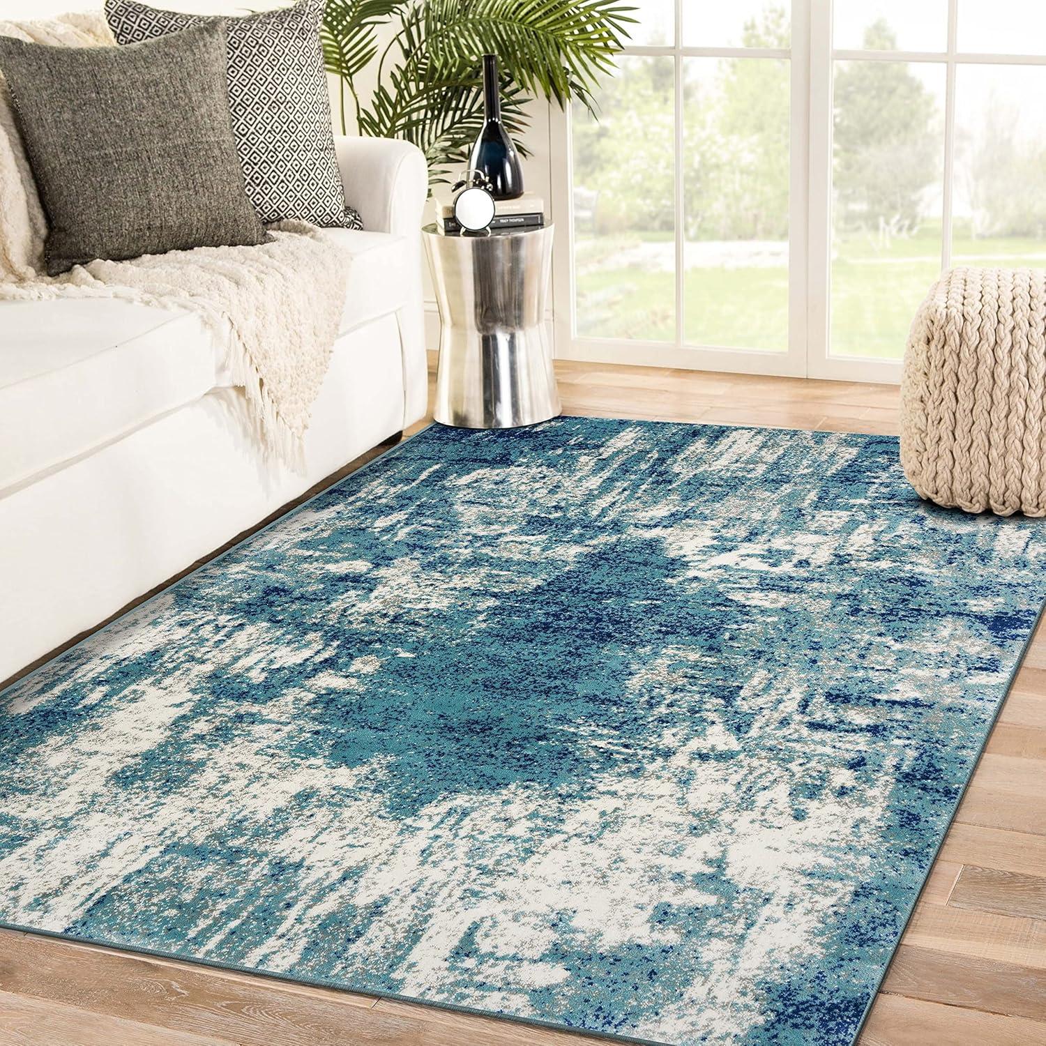 Luxe Weavers Victoria Collection Modern Abstract Area Rug