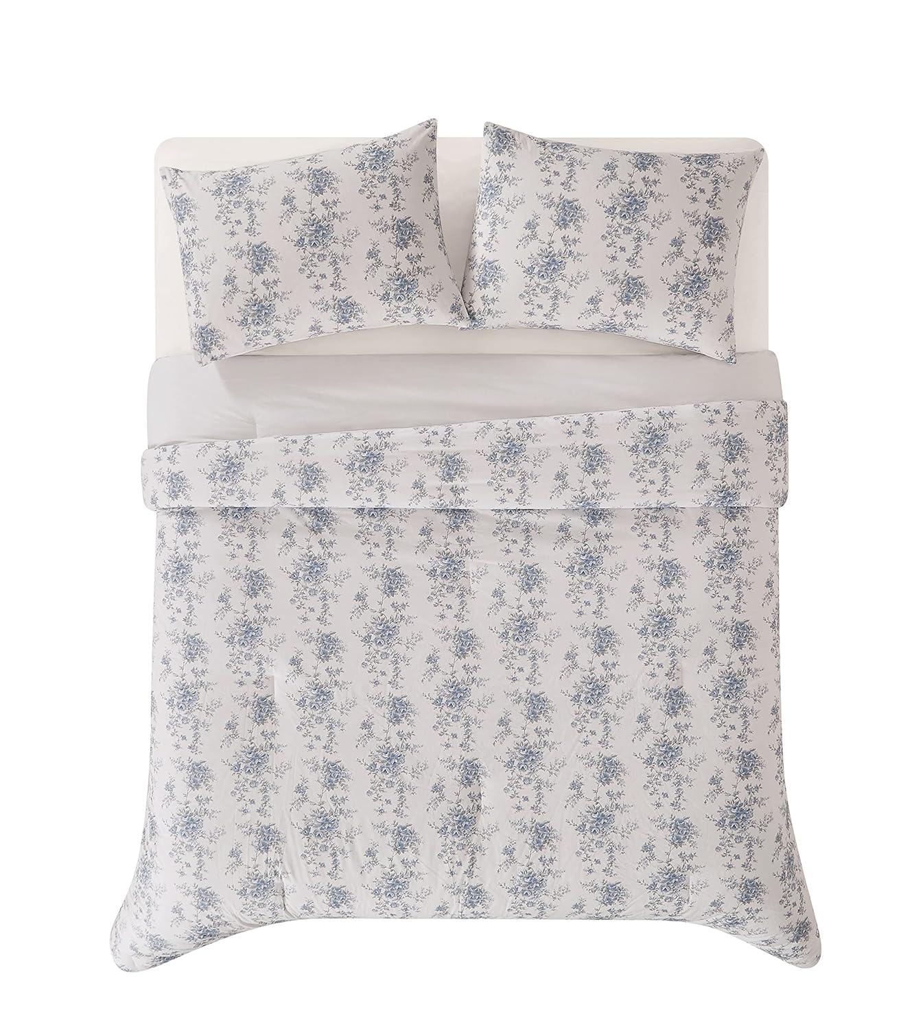 The Farmhouse by Rachel Ashwell Cotton Plain Weave Floral Comforter Set