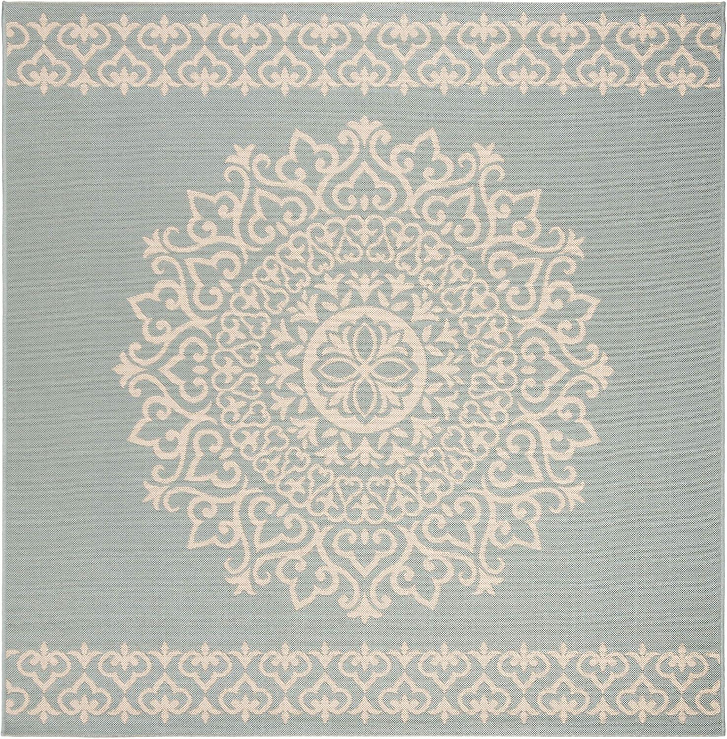 Beach House BHS183 Power Loomed Area Rug  - Safavieh