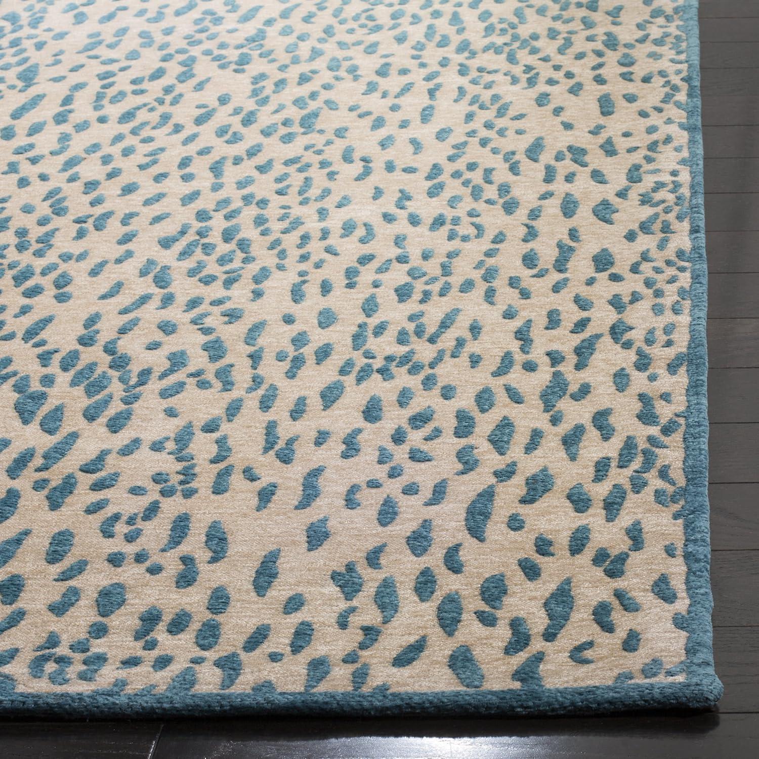 Ankit Hand Loomed Performance Animal Print Rug