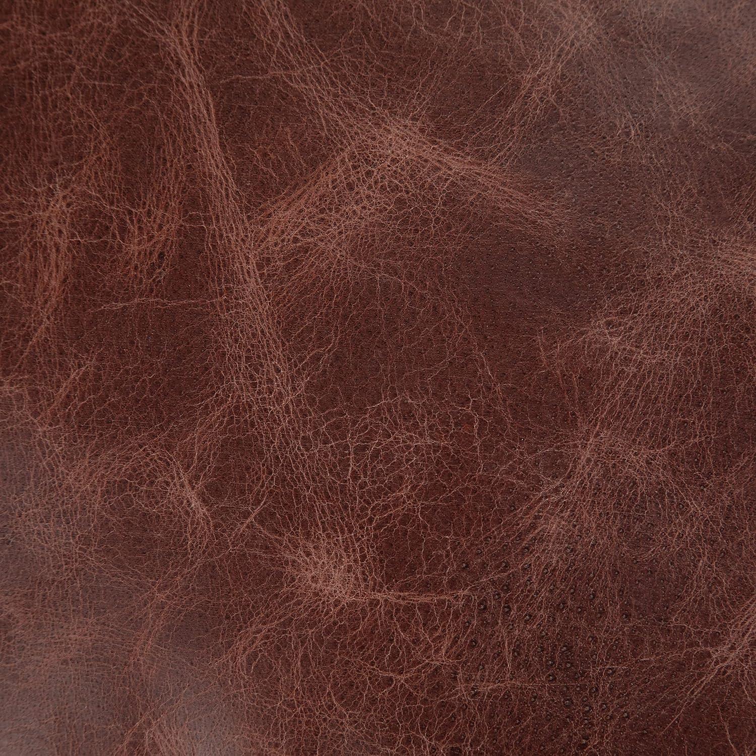 Simpli Home Connor 18"W Round Pouf