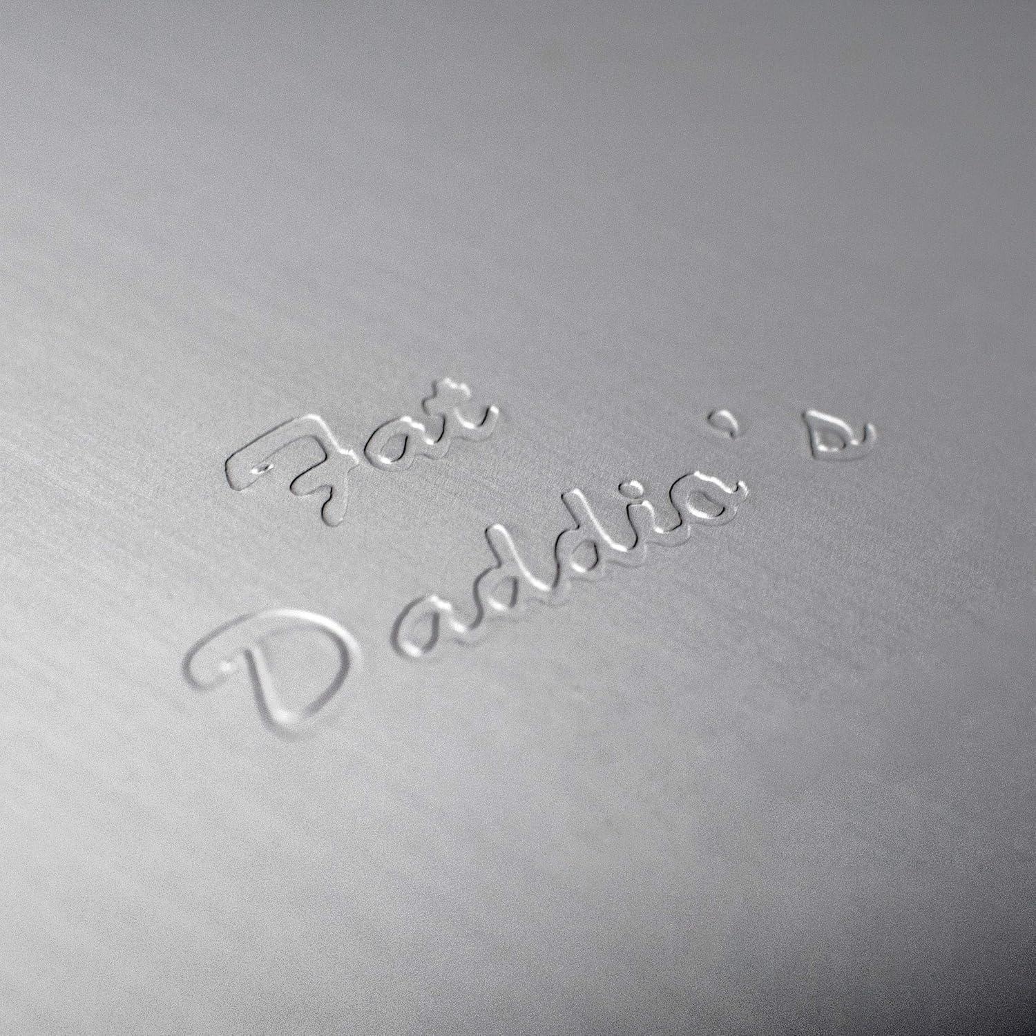 Fat Daddio's PRD-63 Anodized Aluminum Round Cake Pan, 6" x 3", Silver