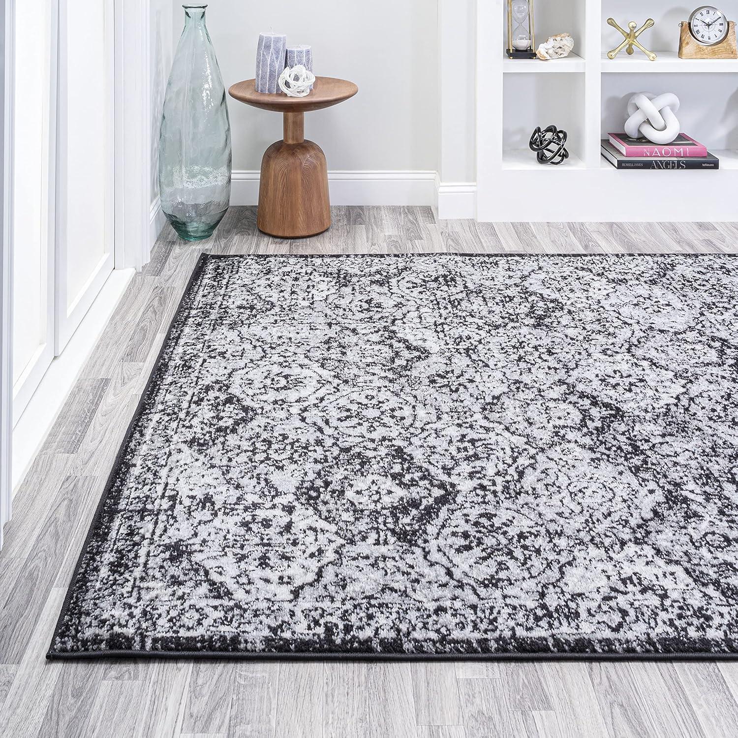 Modern Persian Boho Vintage Trellis Area Rug - JONATHAN Y