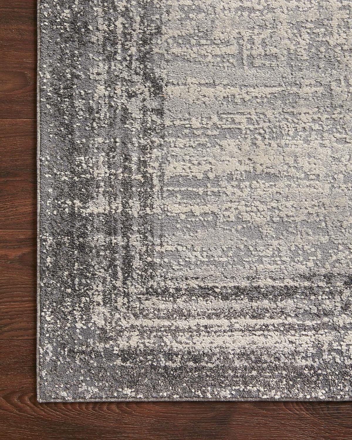 AUS-02 Pebble, Charcoal 11-2" x 15 Size Rug