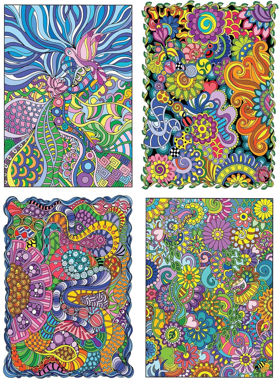 Creative Haven Dream Doodles - (Adult Coloring Books: Calm) by  Kathy Ahrens (Paperback)