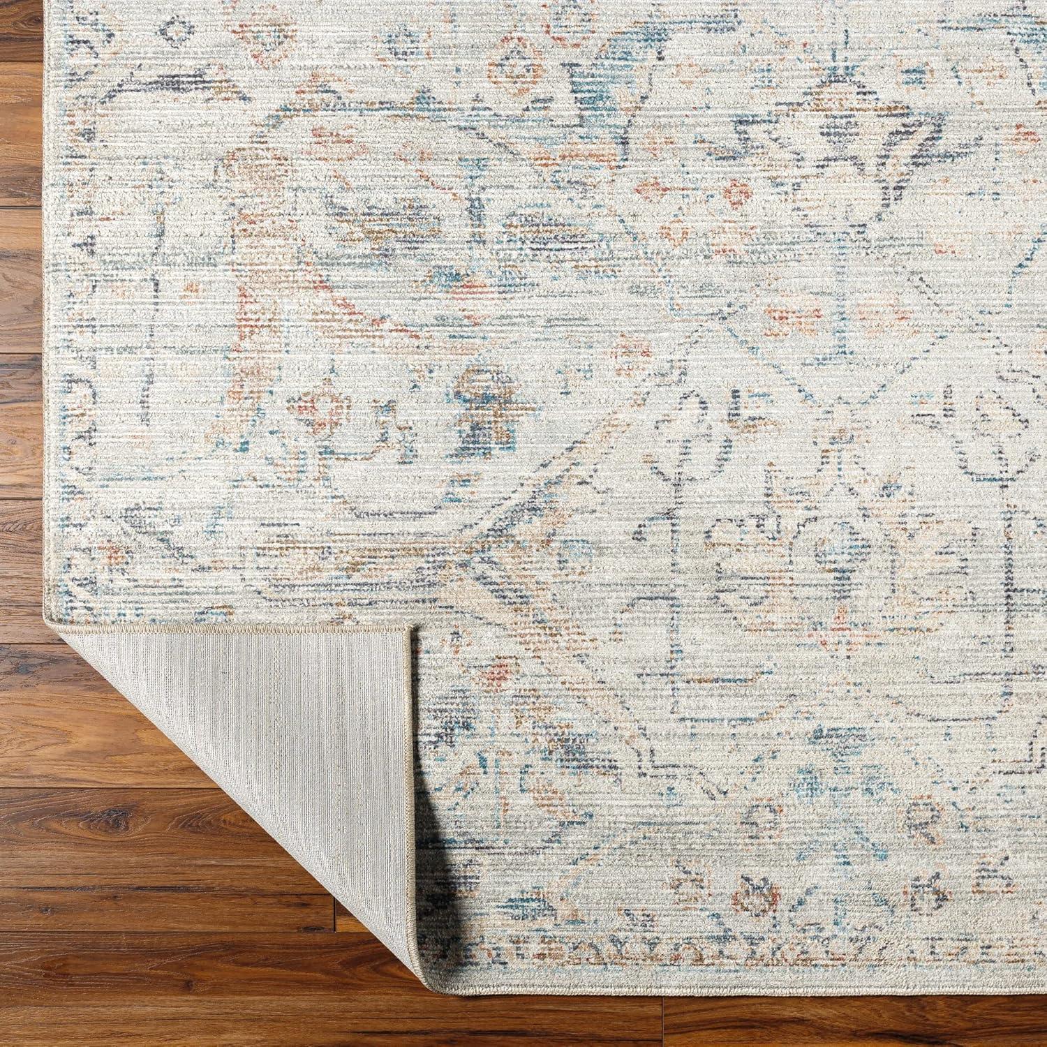 Becki Owens x Livabliss Vintage Traditional Oriental Boho Cream Area Rug