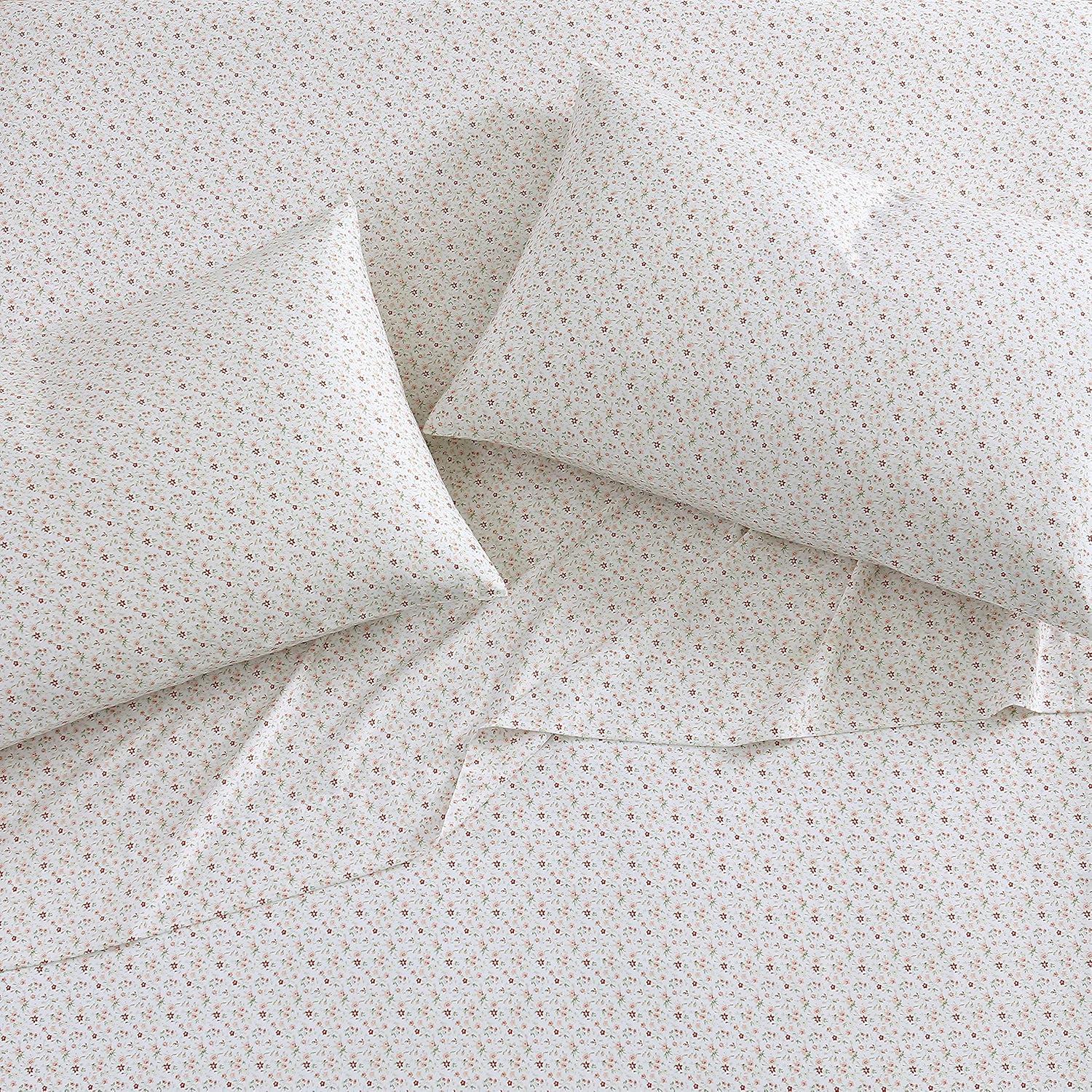 Laura Ashley Printed Cotton Sateen Pillowcase Set