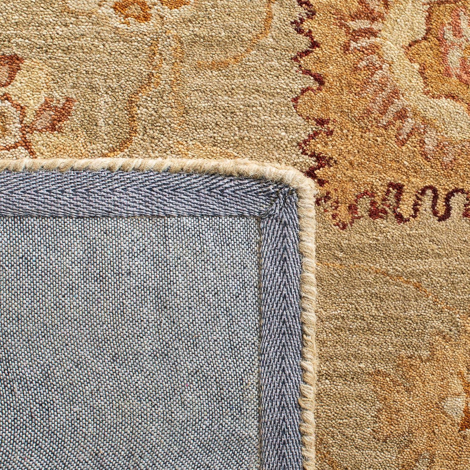 SAFAVIEH Anatolia Sherman Floral Wool Area Rug, Sage, 3' x 5'