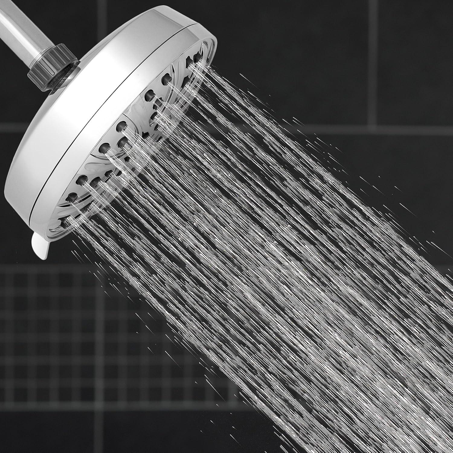 Waterpik Massage/Jet Fixed Shower Head 1.8 GPM GPM XMT-633E