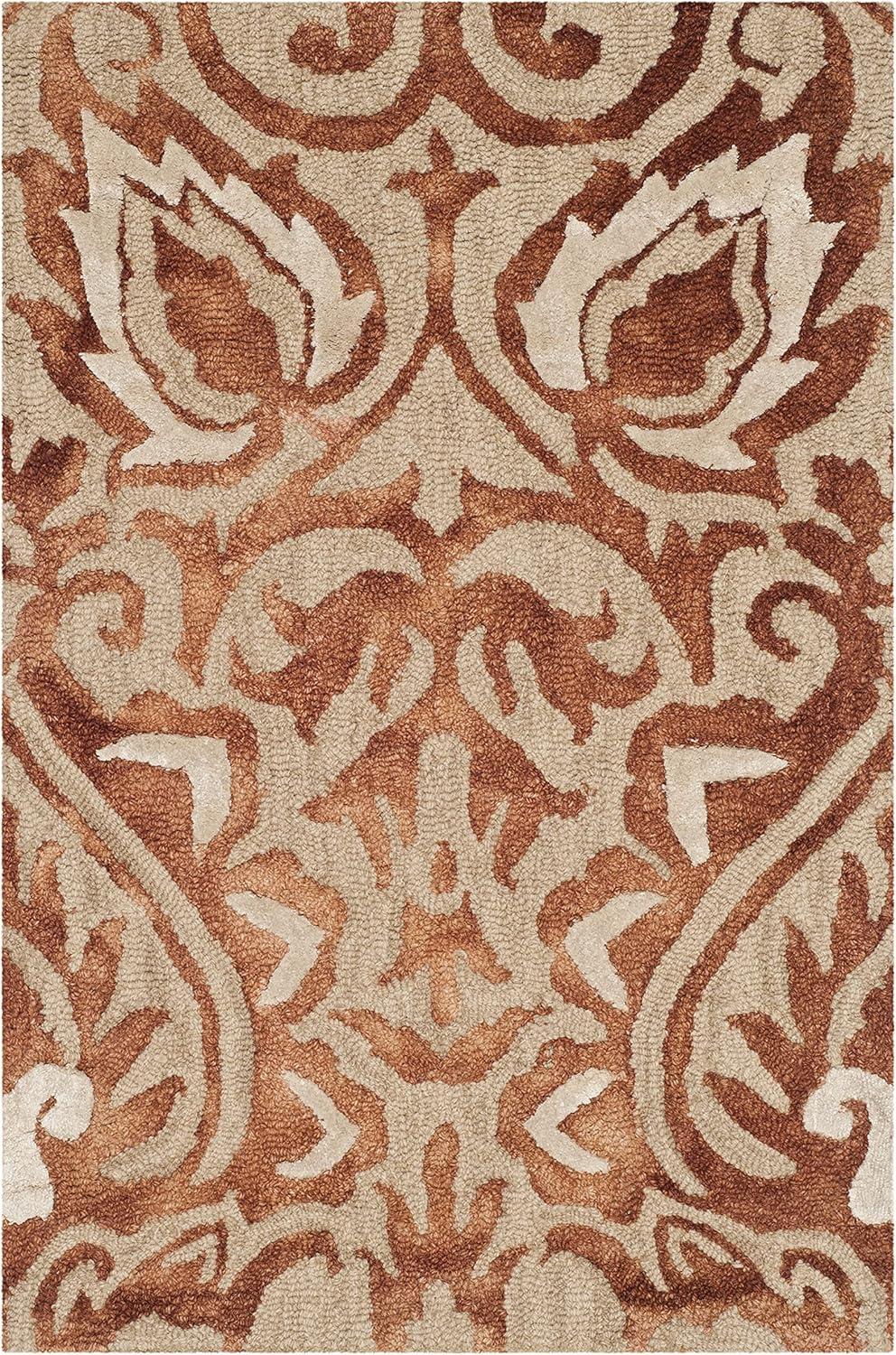 Dip Dye DDY511 Hand Tufted Accent Rug - Navy/Grey - 2'x3' - Safavieh.