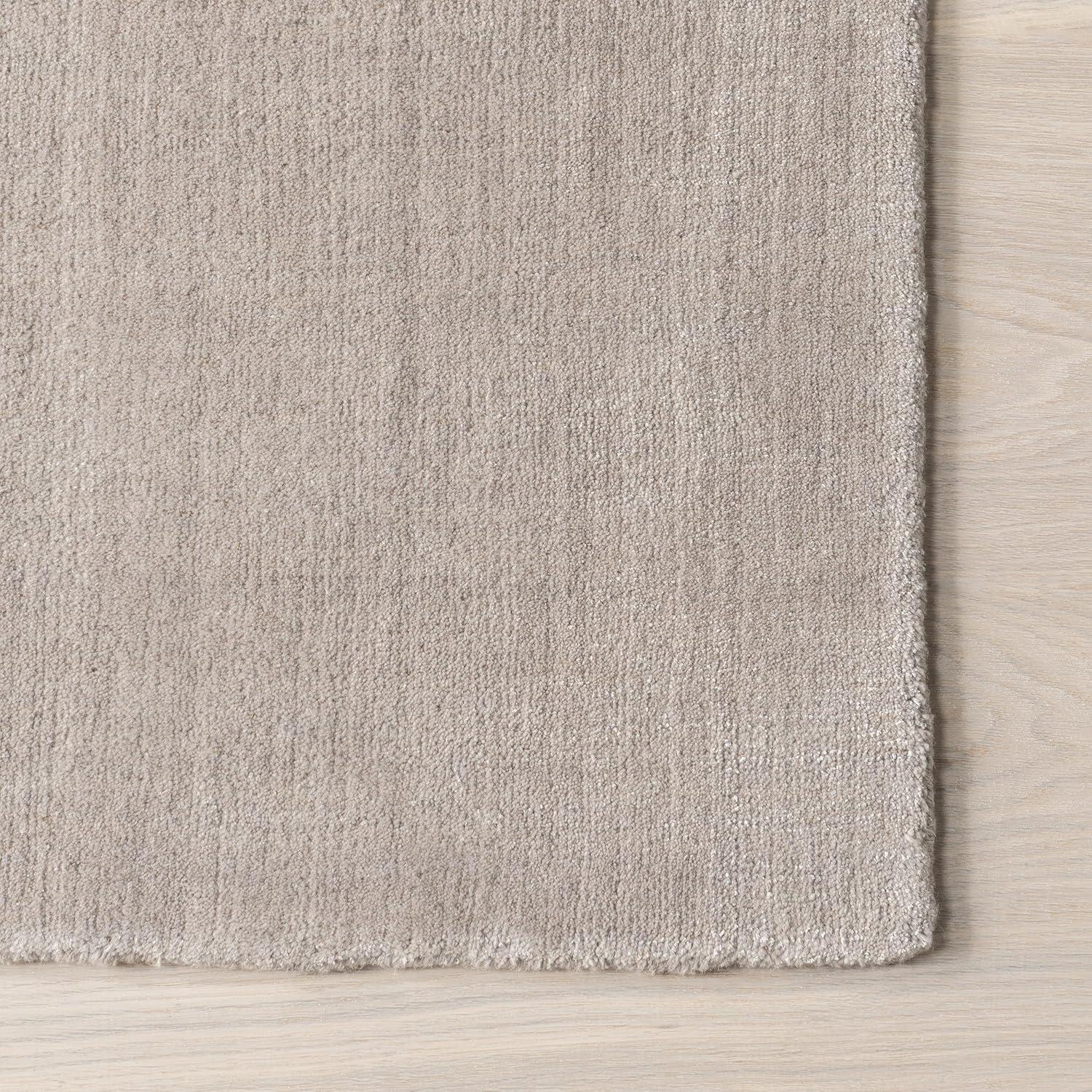 Lahjar Speckled Wool Blend Area Rug