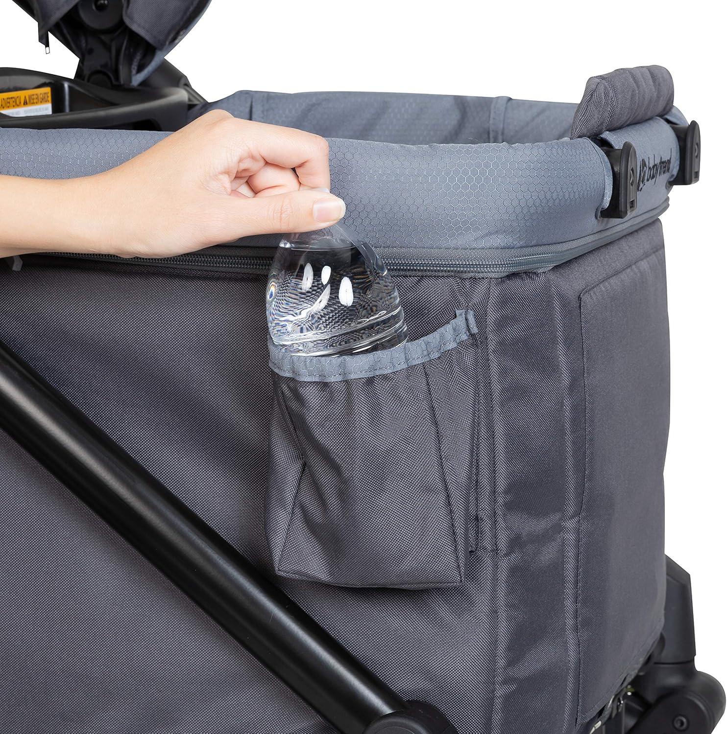 Baby Trend Baby Trend Foldable 4 Wheel Multi-Child Stroller with Storage