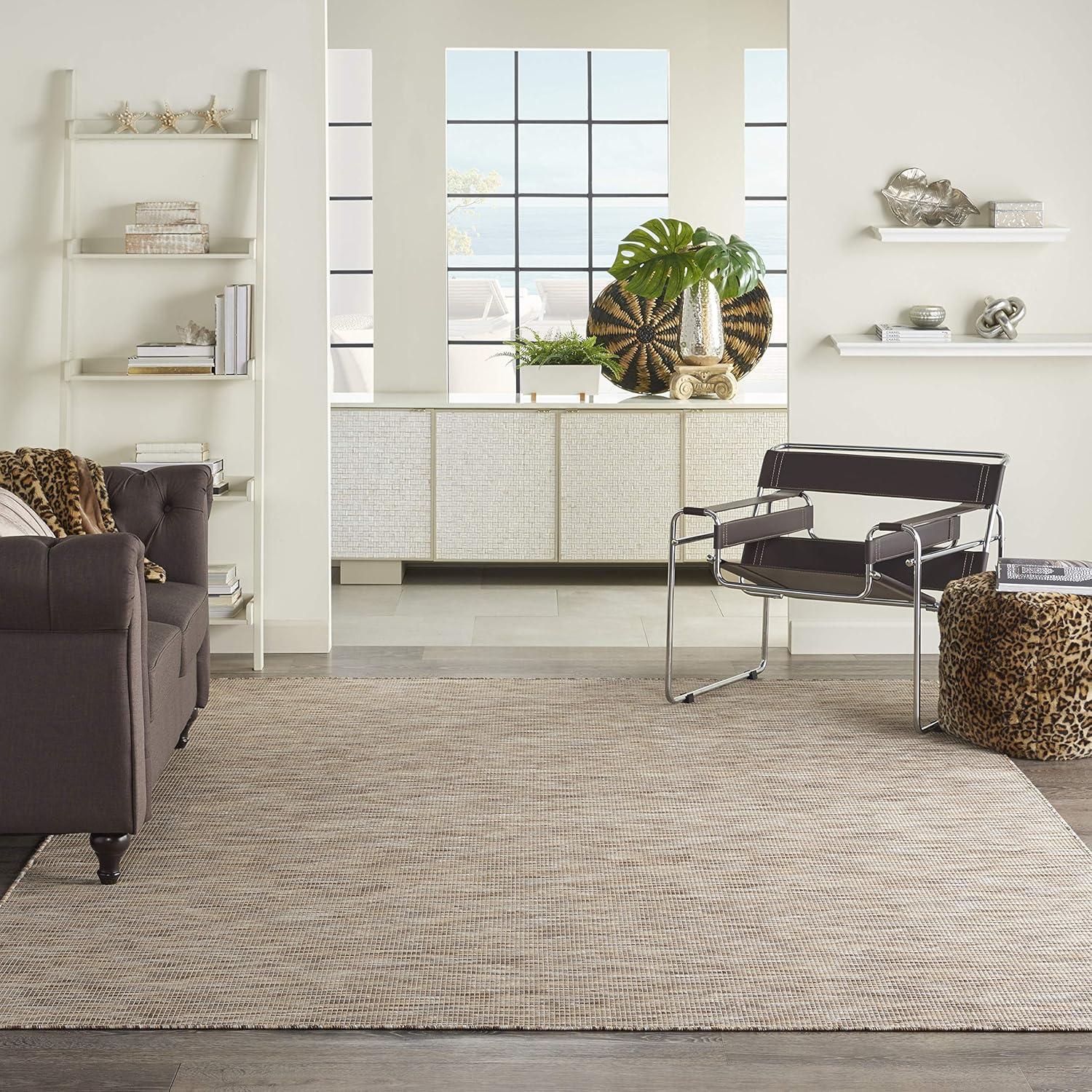 Nourison Positano POS01 Indoor/outdoor Area Rug - Beige 8' x 10'