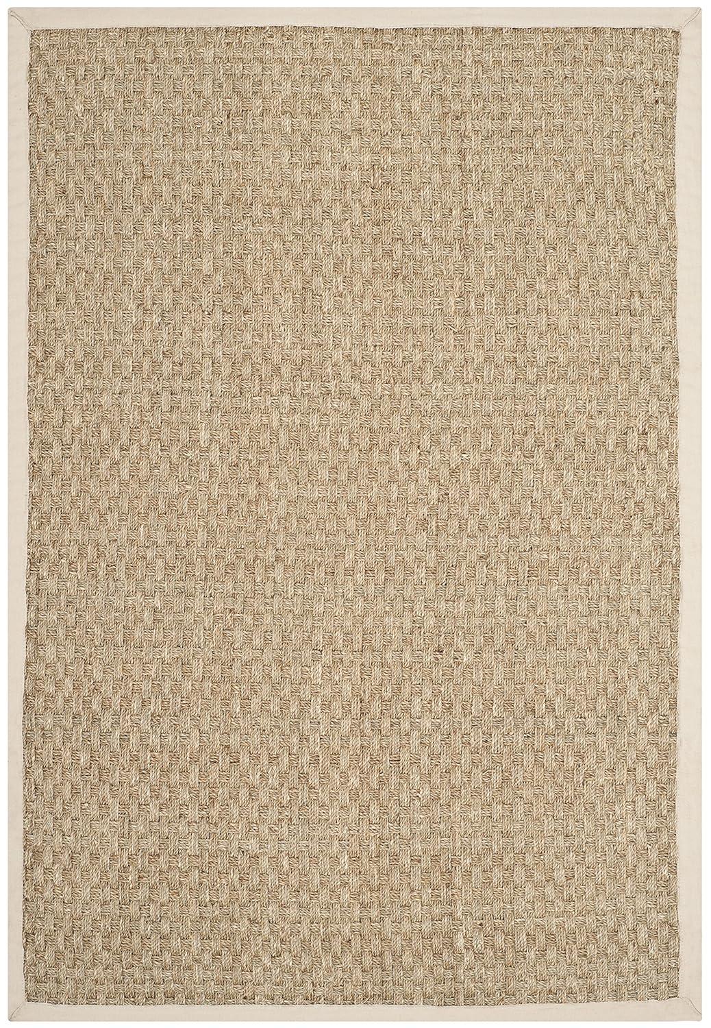 Natural Fiber NF114 Power Loomed Indoor Accent Rug - Natural/Ivory - 3'x5' - Safavieh