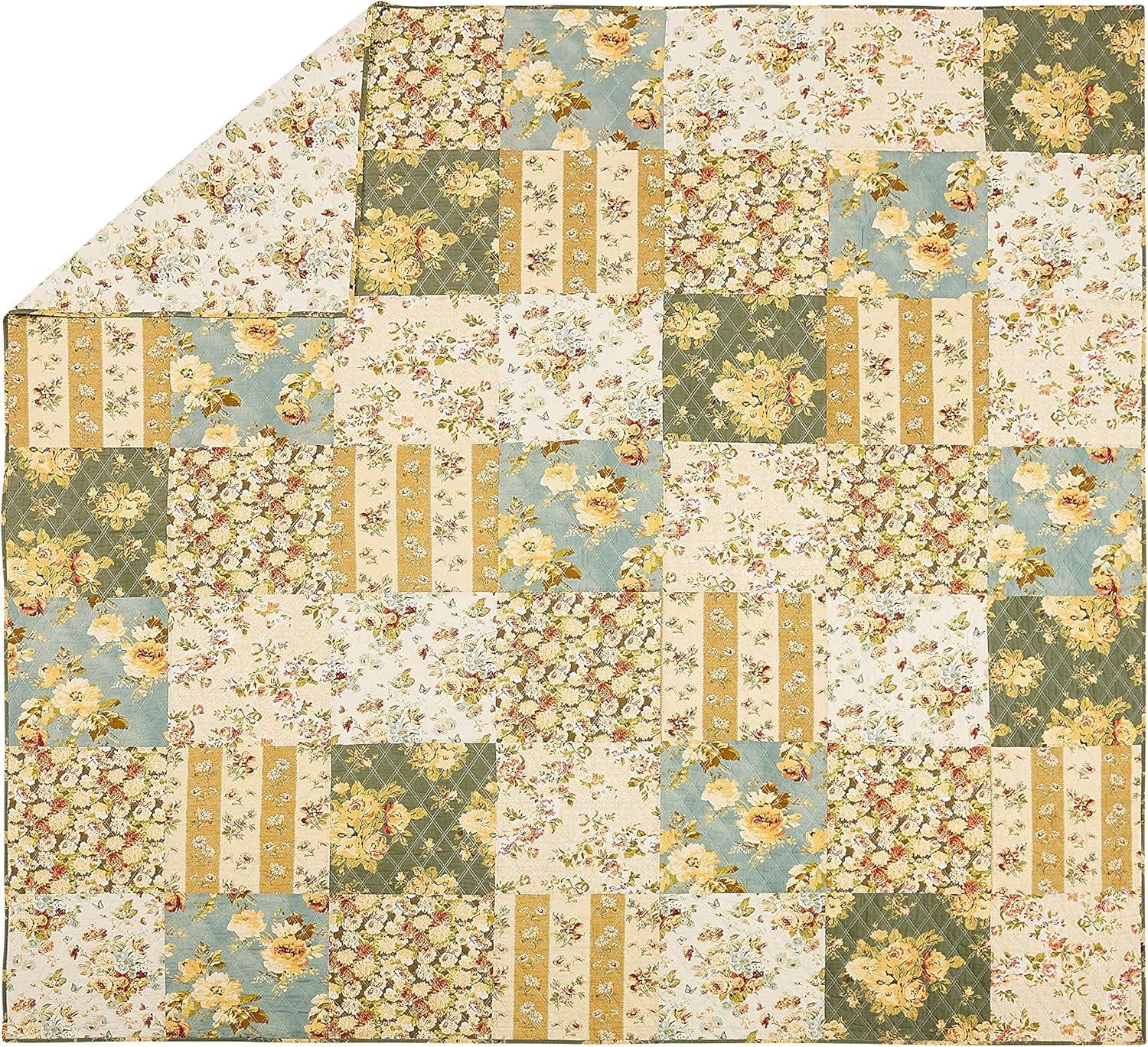 Floral Patch Quilt Set - Modern Heirloom