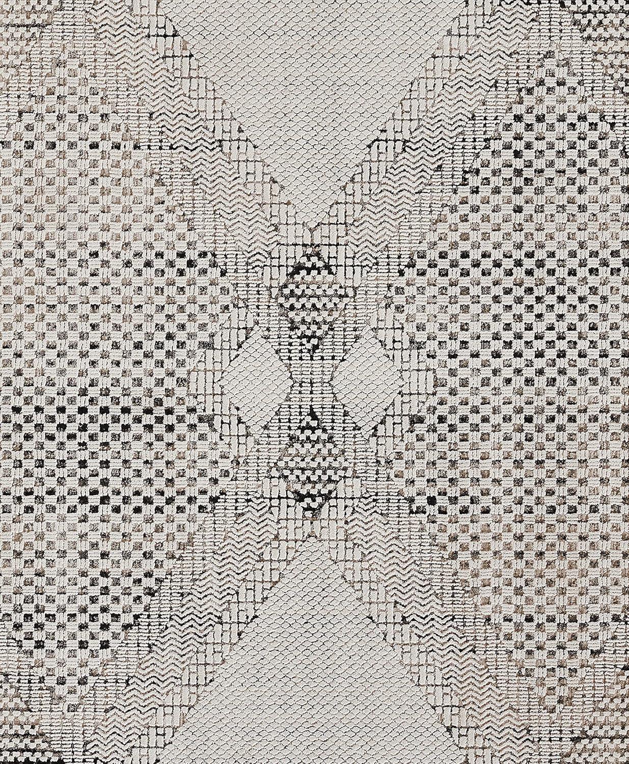 Momeni Noho Ben Machine Loomed Rug Ivory