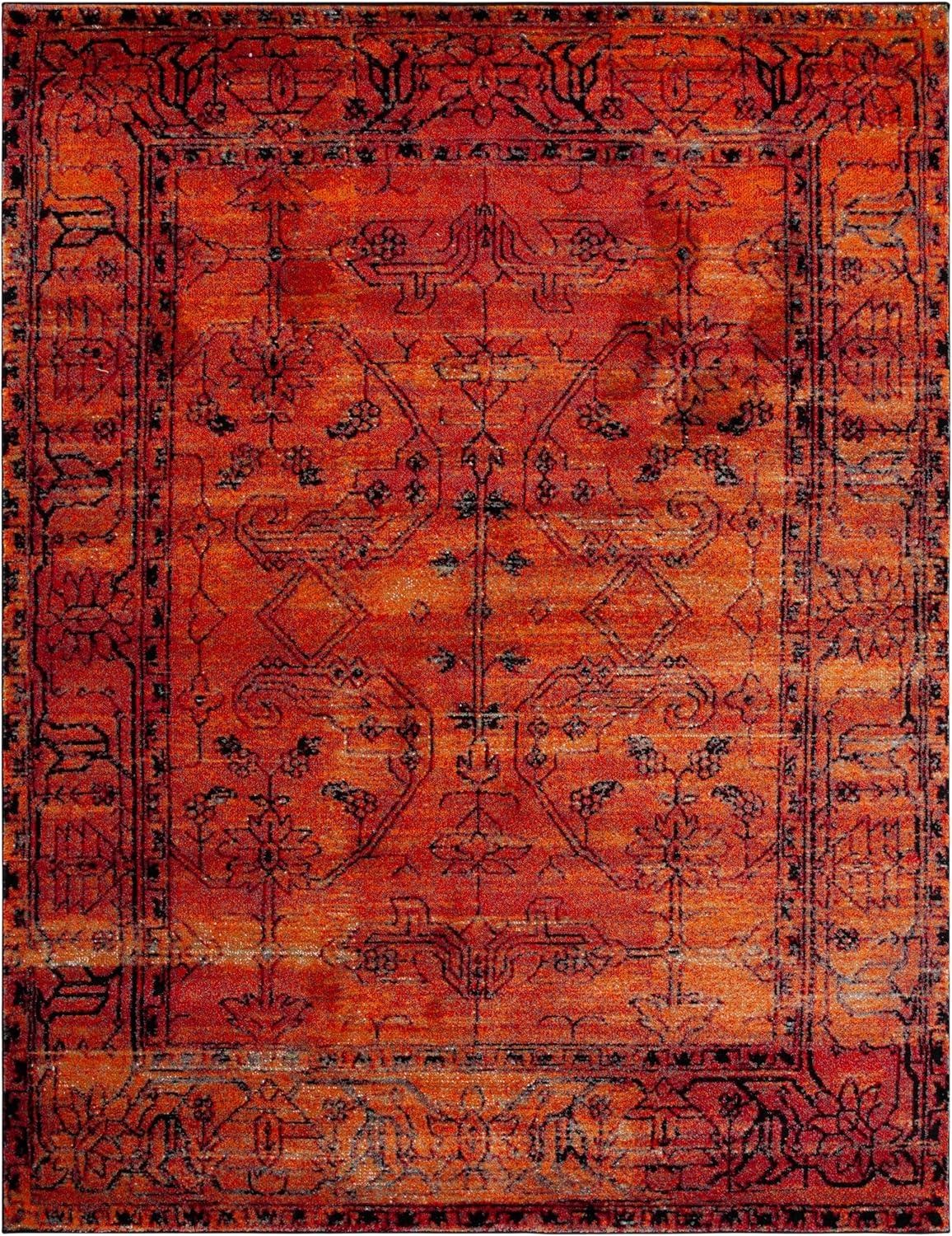 Vintage Hamadan VTH216 Power Loomed Area Rug  - Safavieh