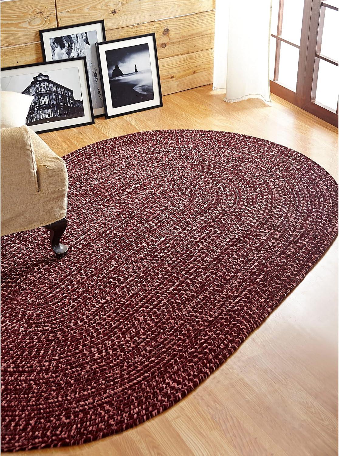 Chenille Solid Collection 100% Polyester Reversible Indoor Area Utility Rug - Better Trends