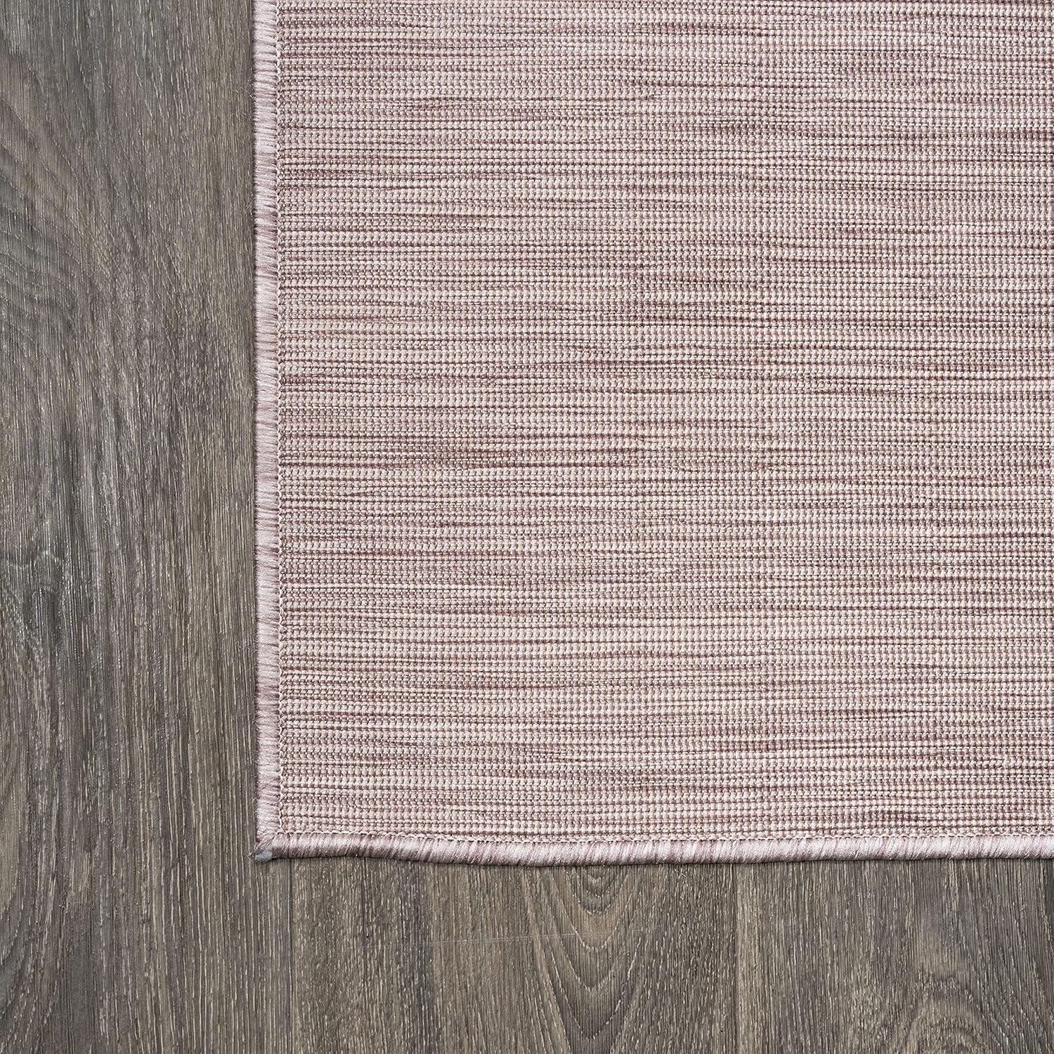 Ethan Modern Flatweave Solid  Area Rug  - JONATHAN Y