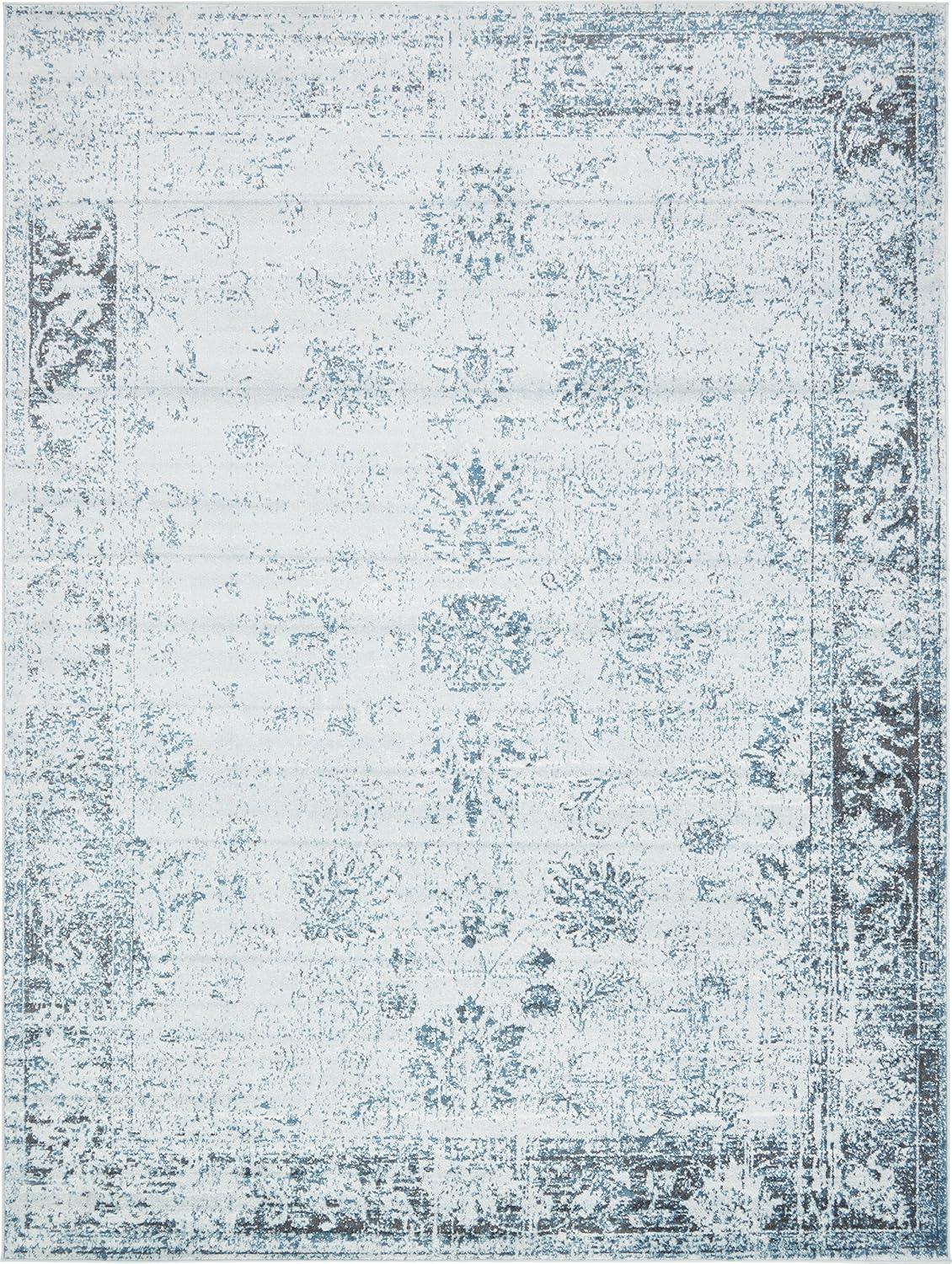 Unique Loom Sofia Casino Floral Indoor Woven Area Rug