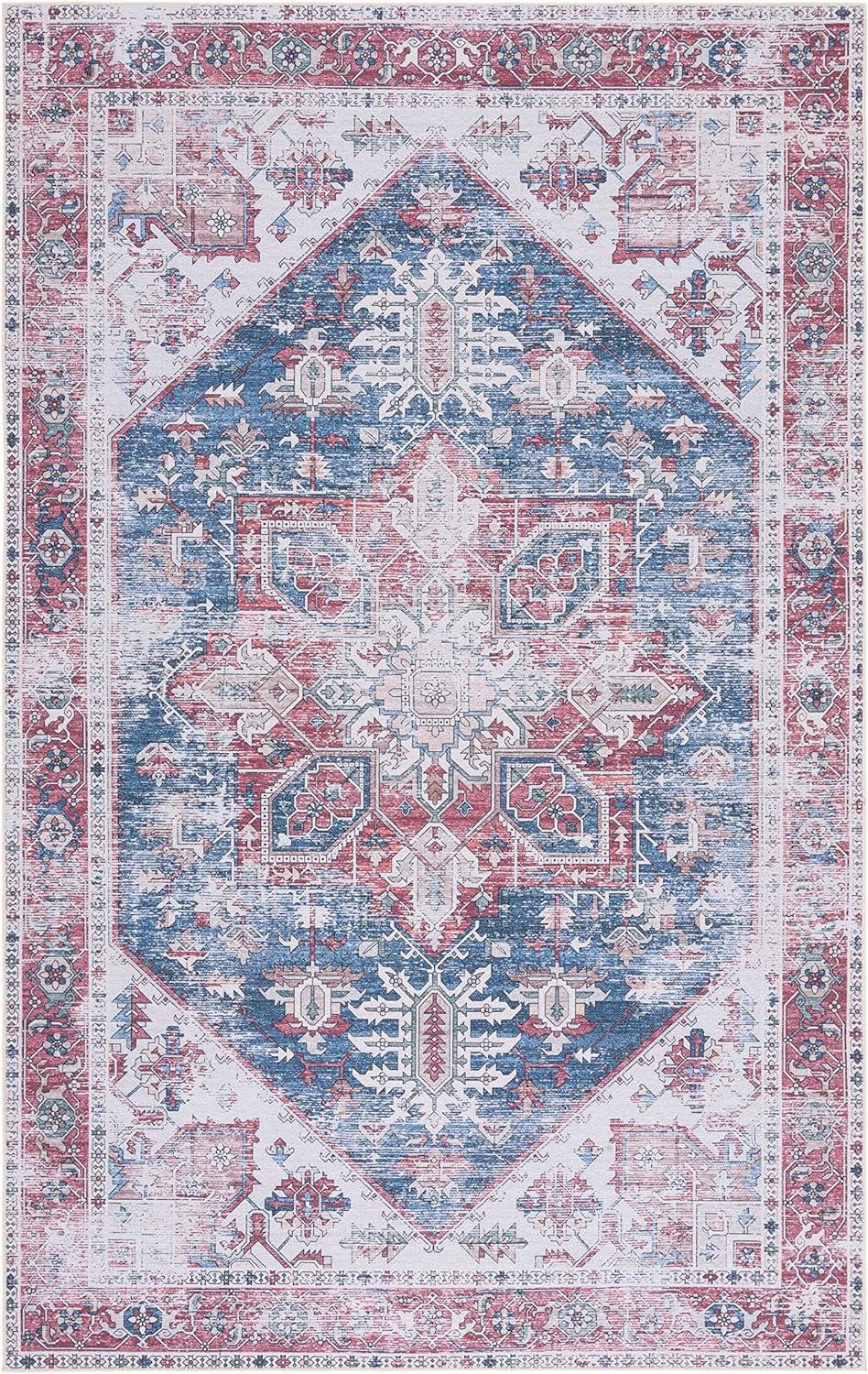 Tucson TSN102 Power Loomed Machine Washable Area Rug  - Safavieh