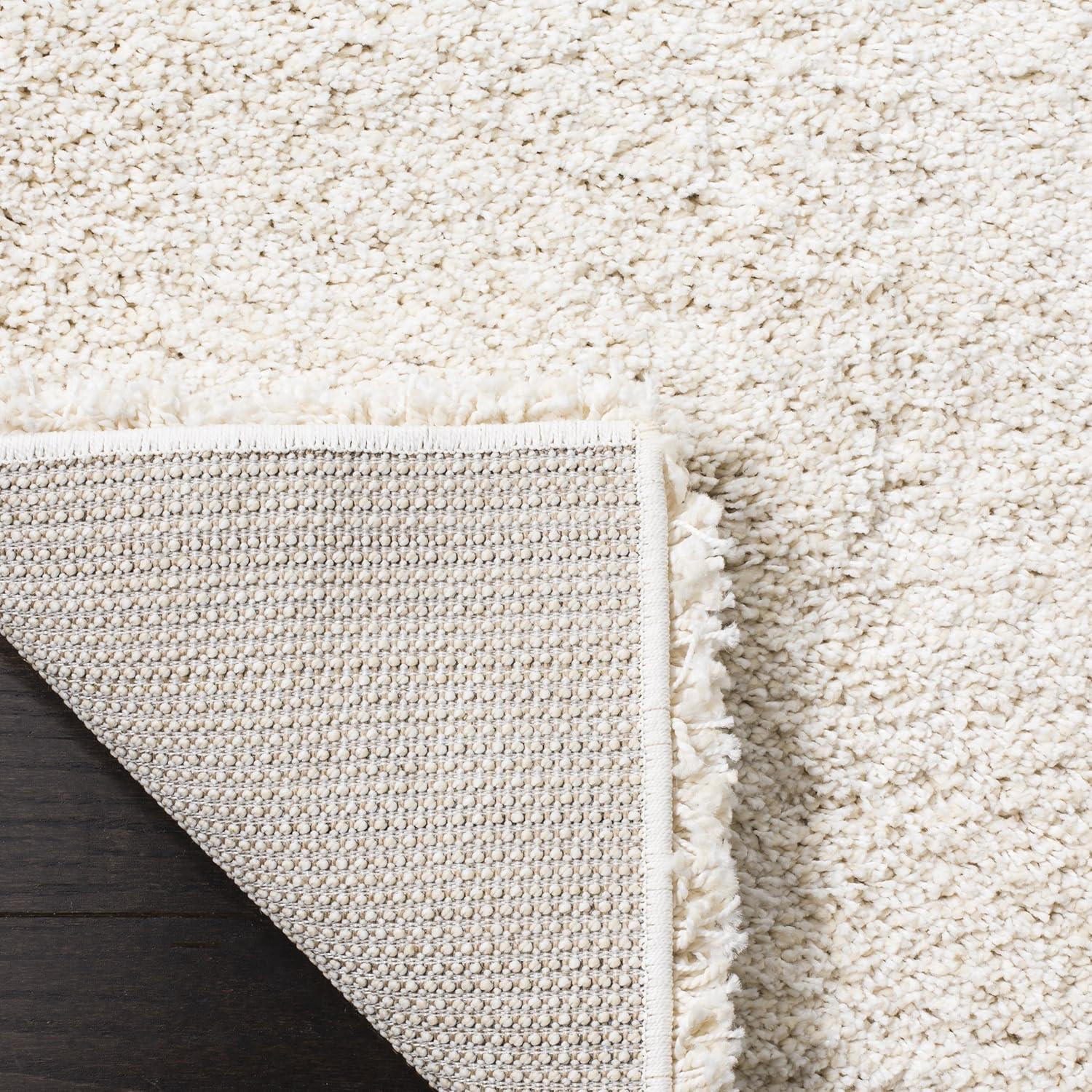 Milan Shag SG180 Power Loomed Indoor Area Rug - Ivory - 9'x12' - Safavieh