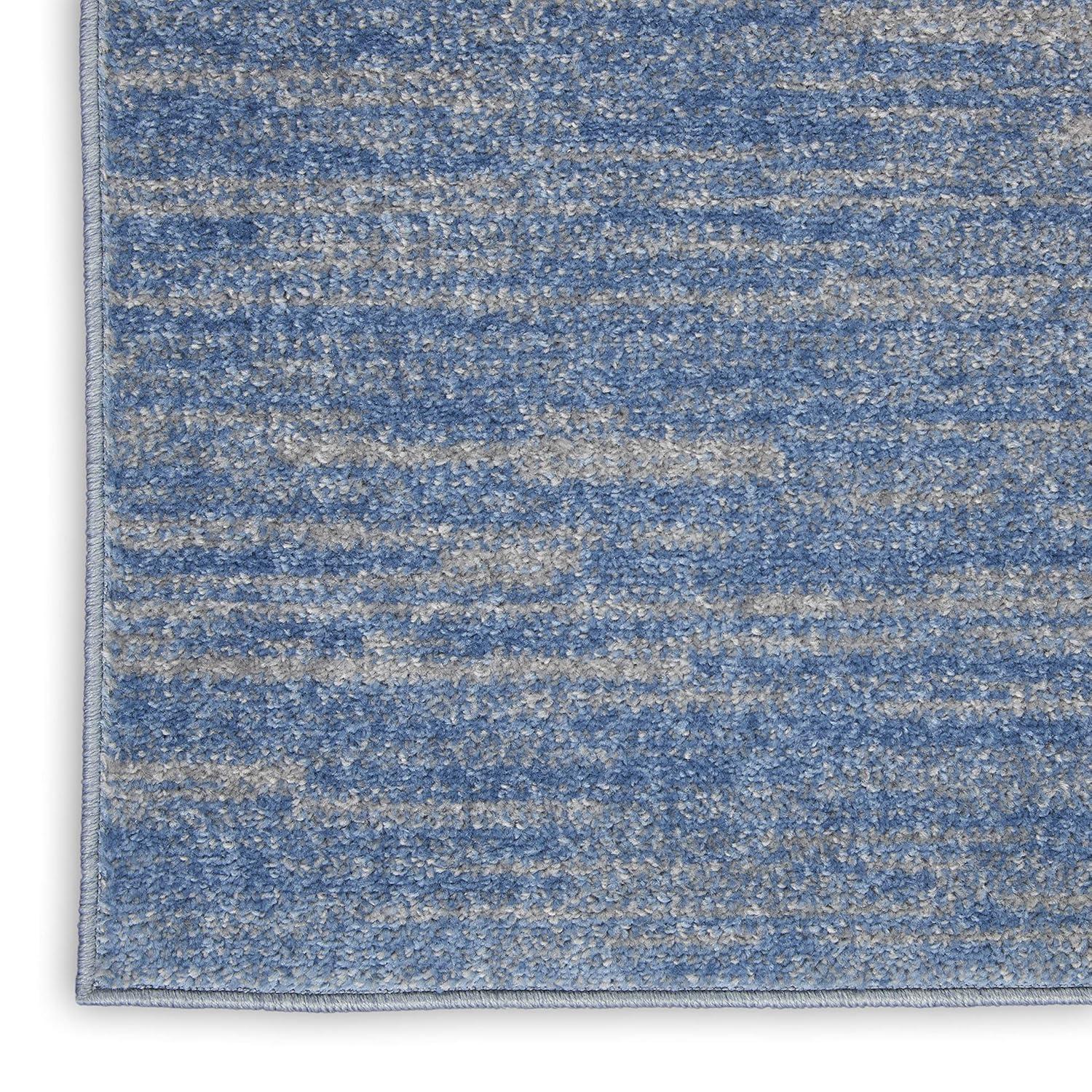 Nourison Nourison Essentials NRE01 Indoor/outdoor Area Rug - Blue/Grey 8' x 10'