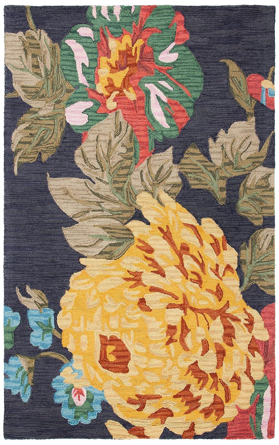 Arber Jardin Hand Tufted Wool Floral Rug