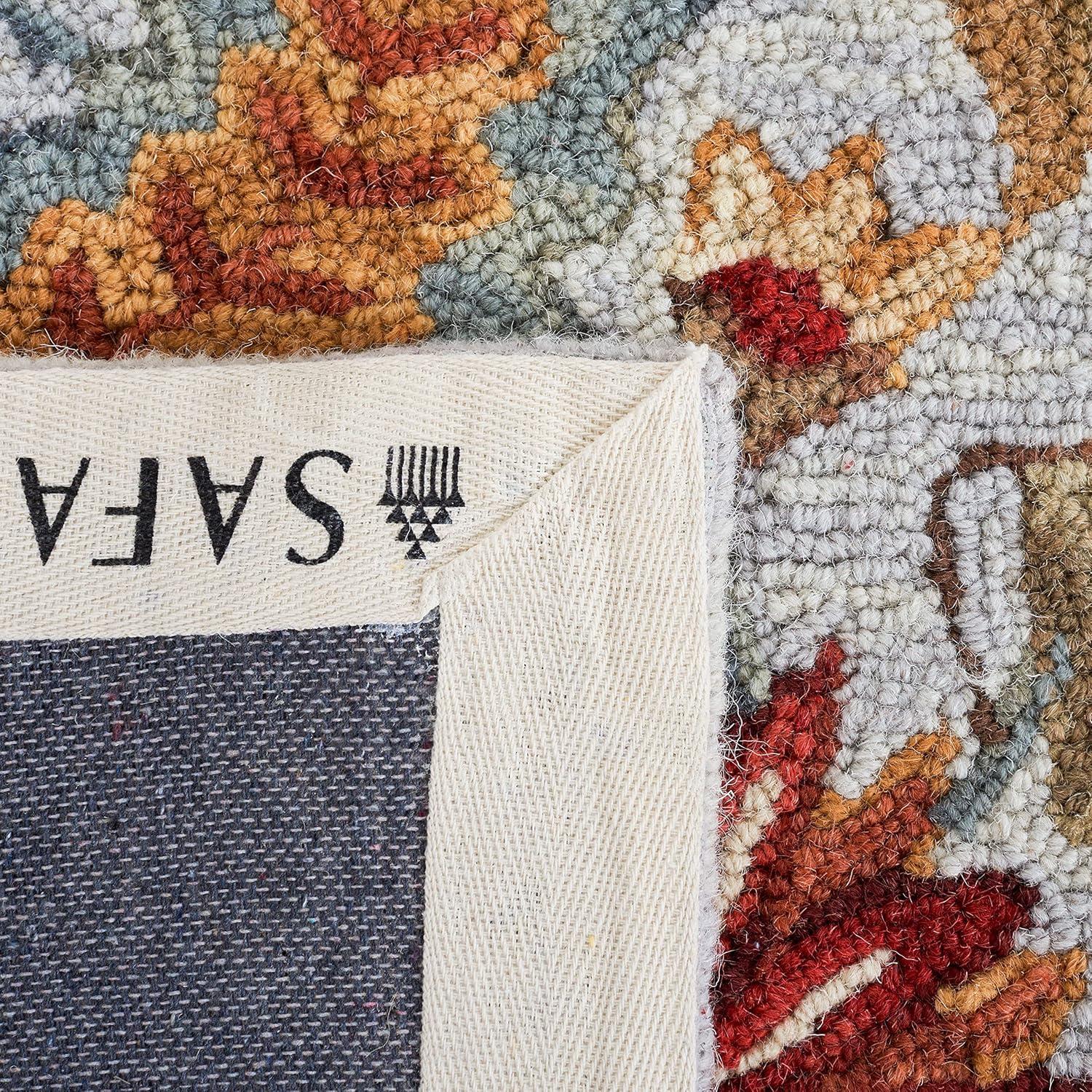 Chelsea HK141 Handmade Runner Rug - 2'6"x20' - Light Blue - Safavieh