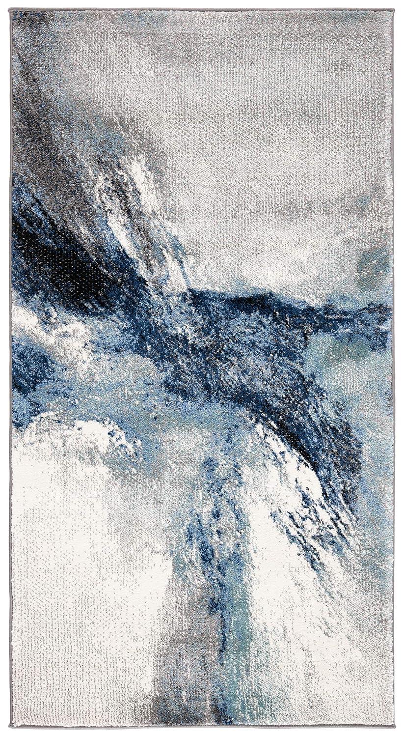 17 Stories Elara Performance Abstract Rug