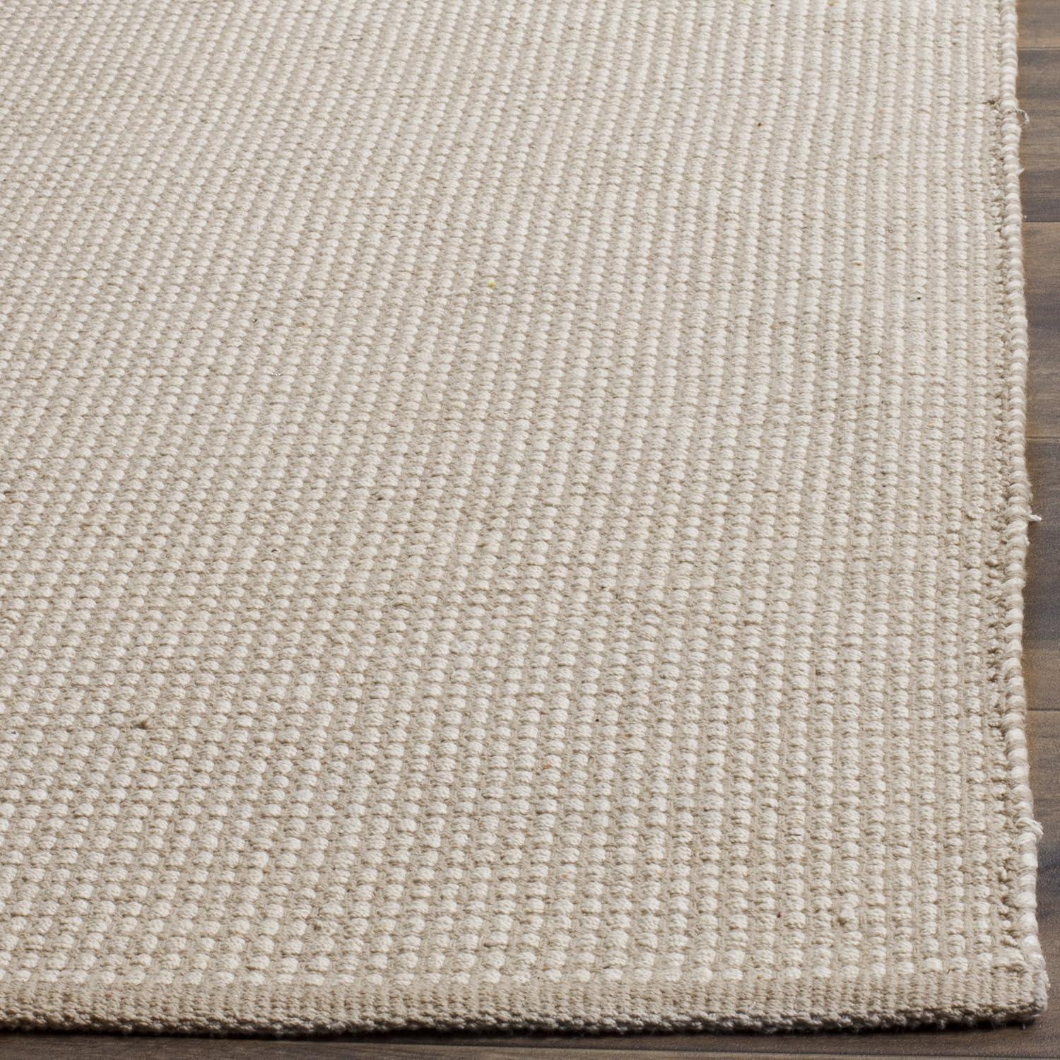 Montauk MTK345 Hand Woven Indoor Area Rug - Ivory/Grey - 6'x9' - Safavieh