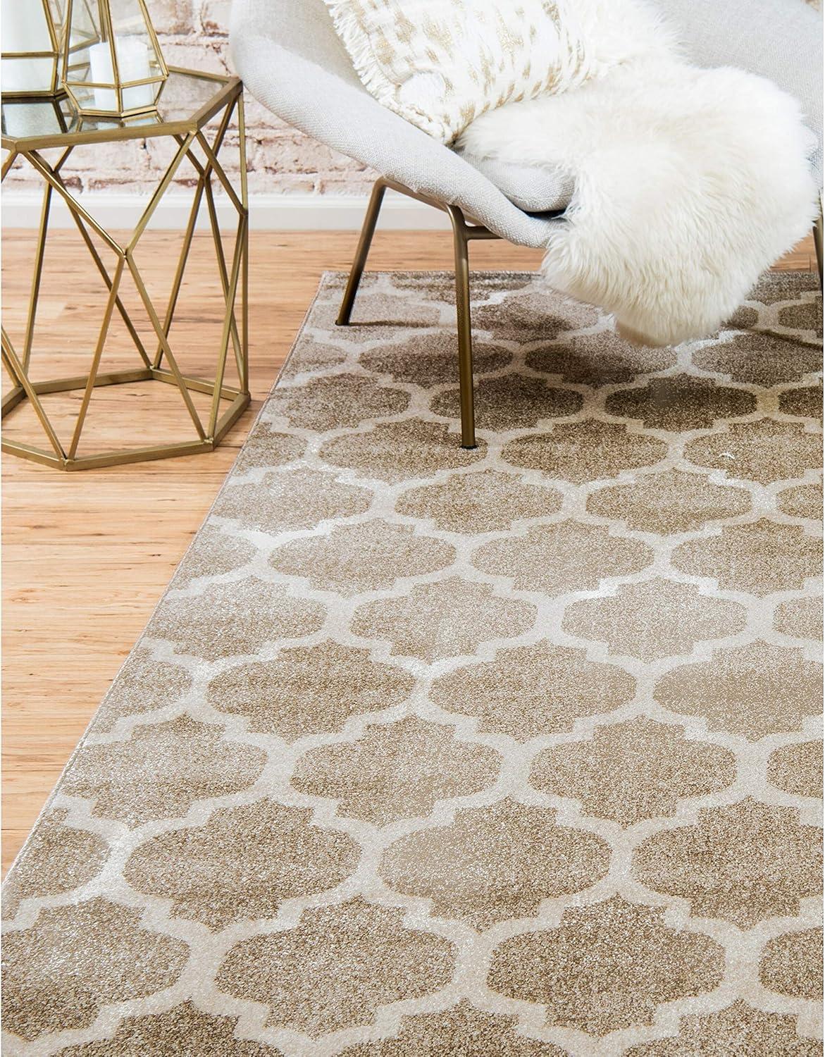 Unique Loom Trellis Philadelphia Area Rug