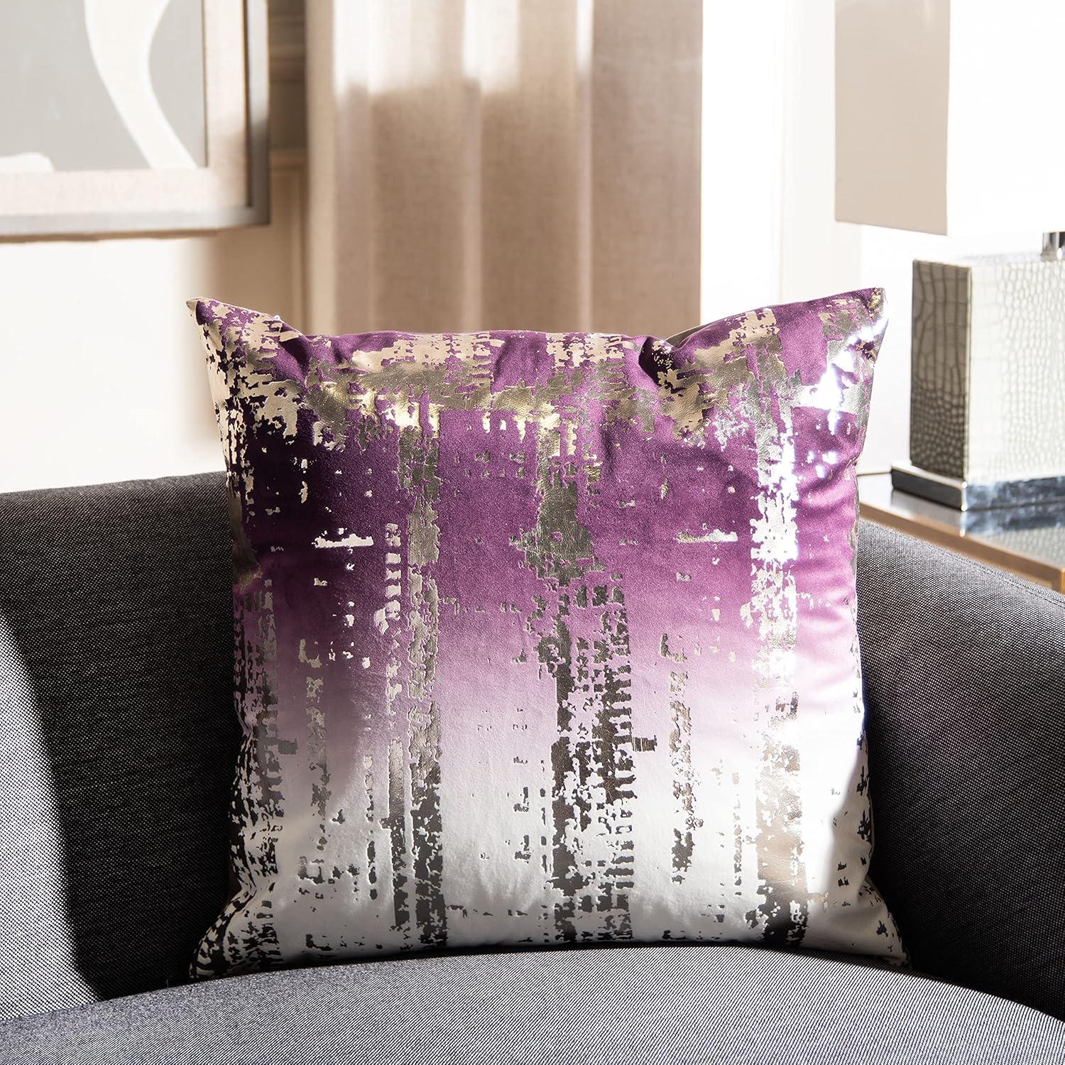 Alya Abstract Throw Pillow