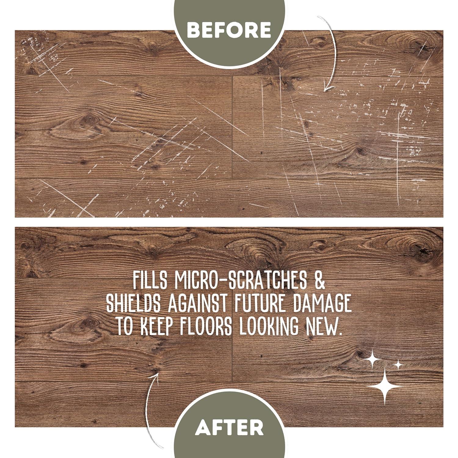 Quick Shine Multi-Surface Floor Finish & Polish, PFAS-Free Formula, 64 fl oz