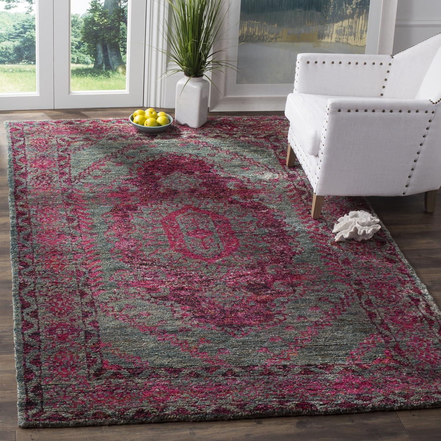 Tangier TGR605 Hand Knotted Area Rug  - Safavieh