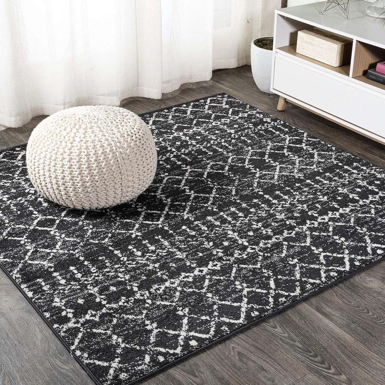 Moroccan Hype Boho Vintage Diamond Area Rug - JONATHAN Y